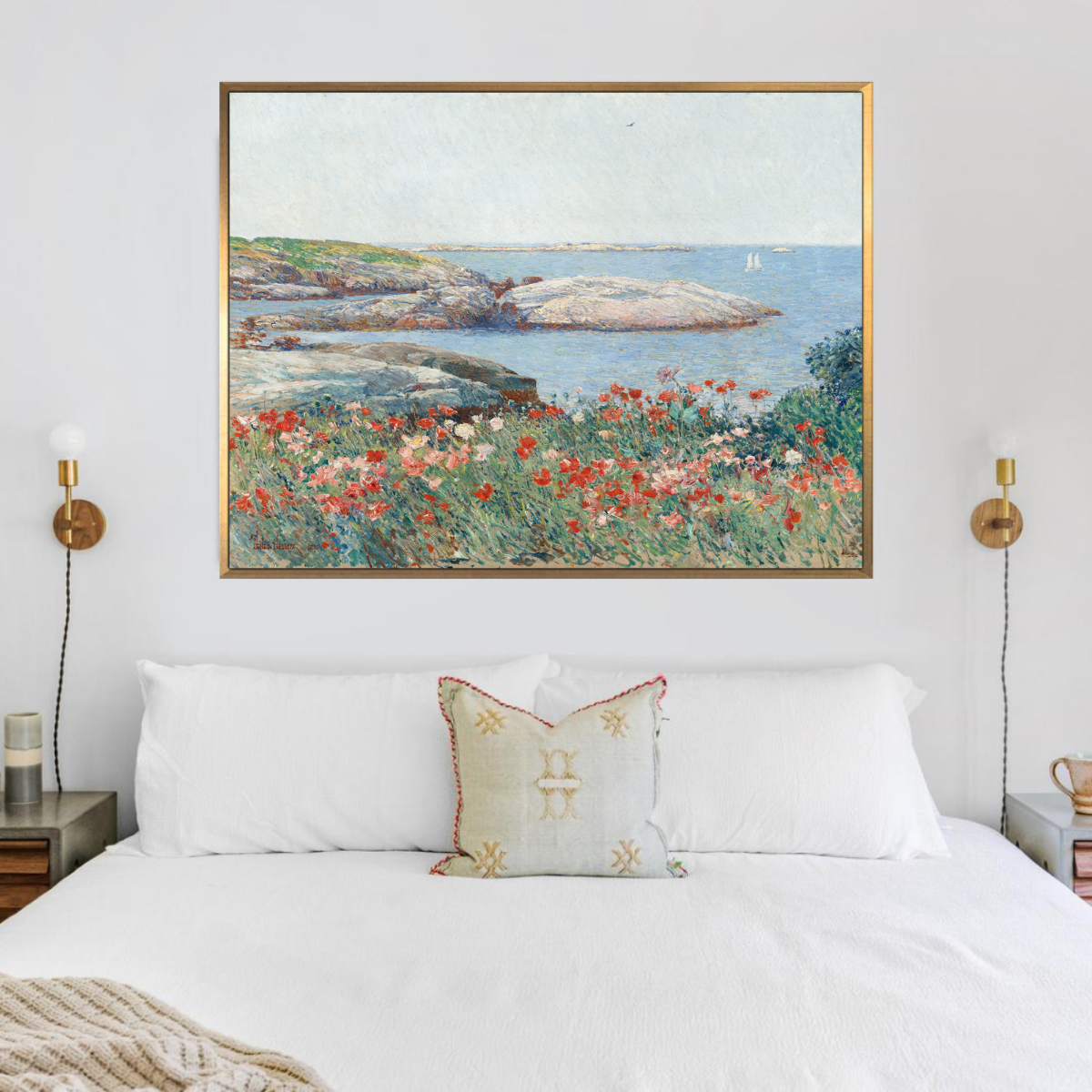 Poppies, Isles of Shoals by Childe Hassam 1891