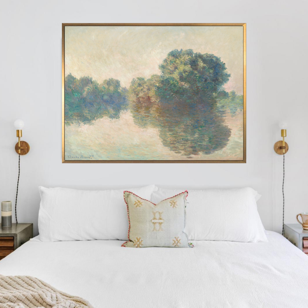 The Seine at Giverny by Claude Monet 1897