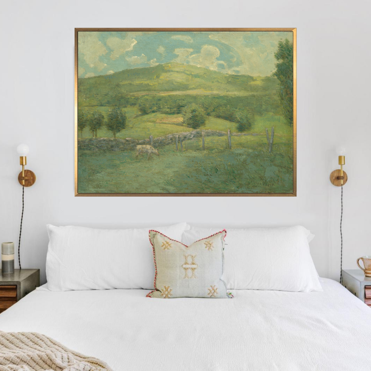 Obweebetuck by Julian Alden Weir 1908