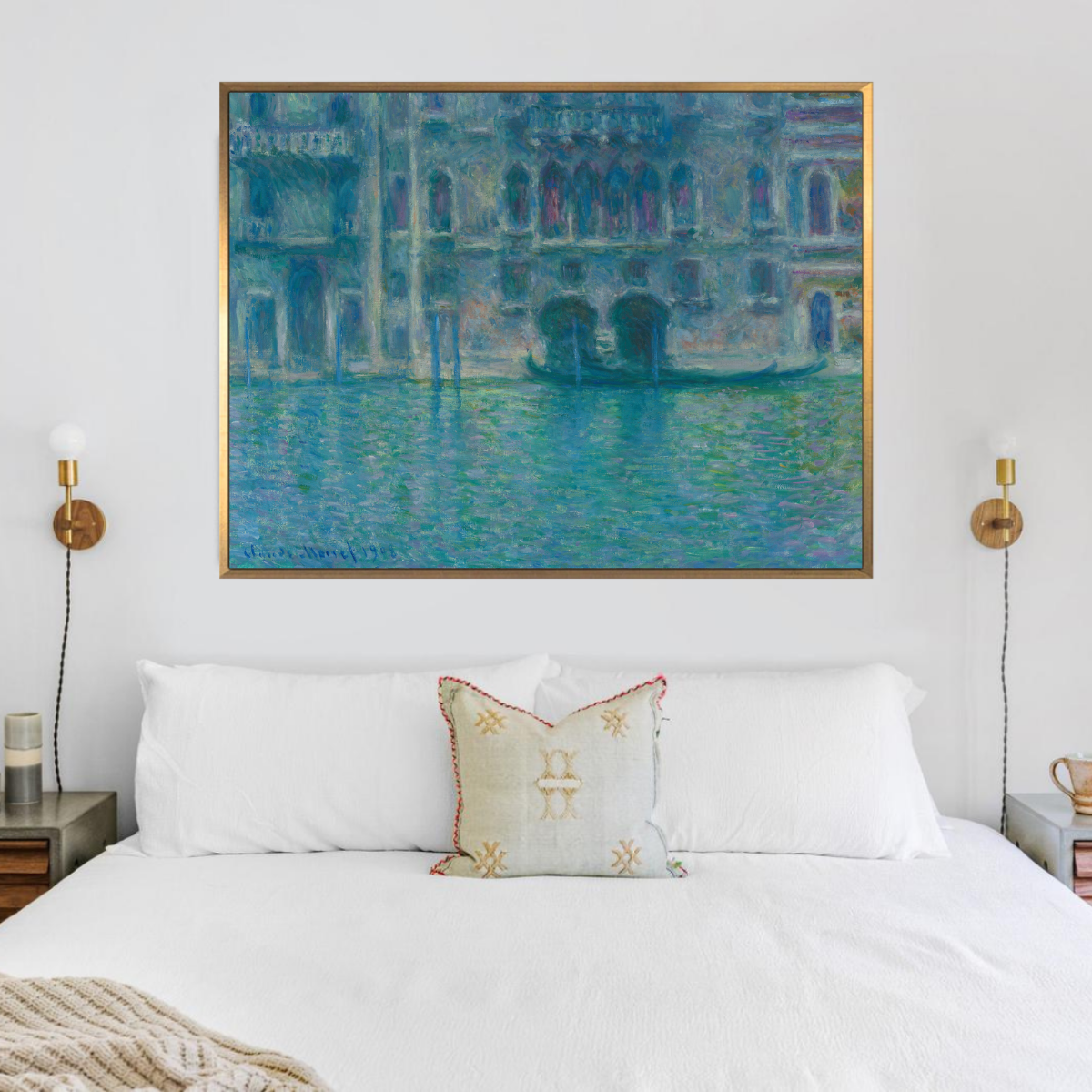 Palazzo da Mula by Claude Monet 1908