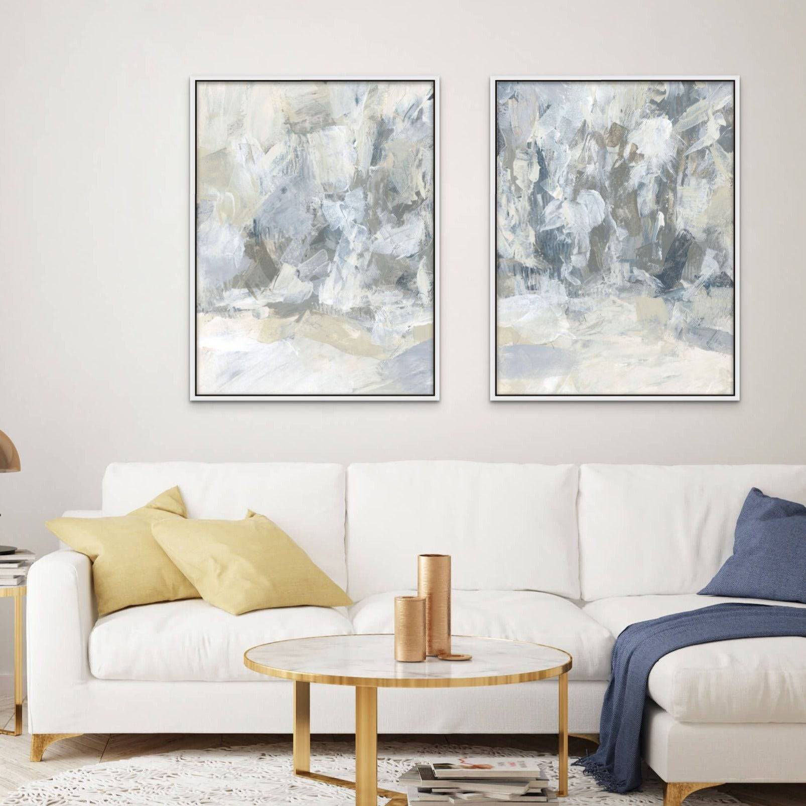 Ice Storm - Hand Embellished - Giri Designs