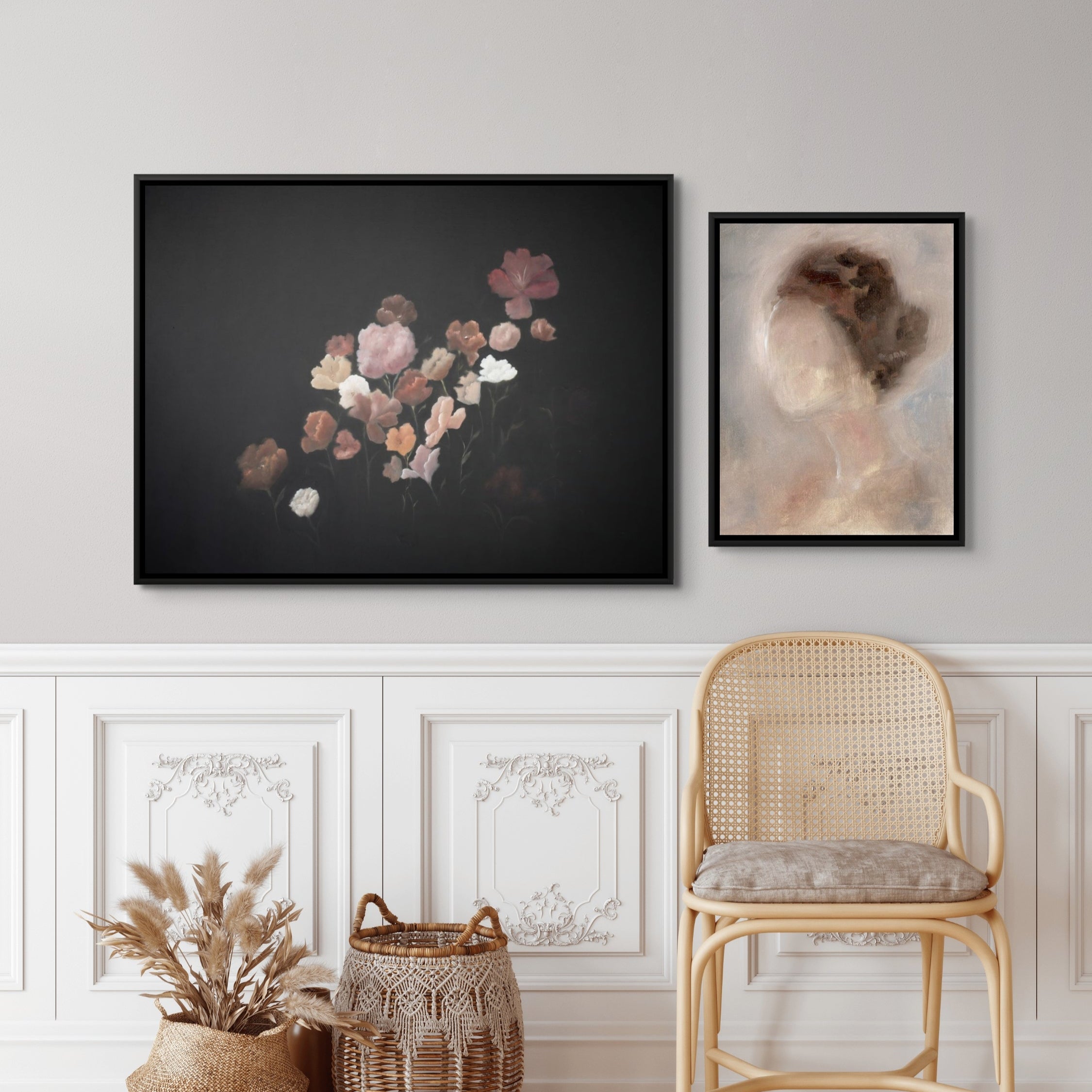 Floral Romance Gallery Wall 64" x 32" - Giri Designs