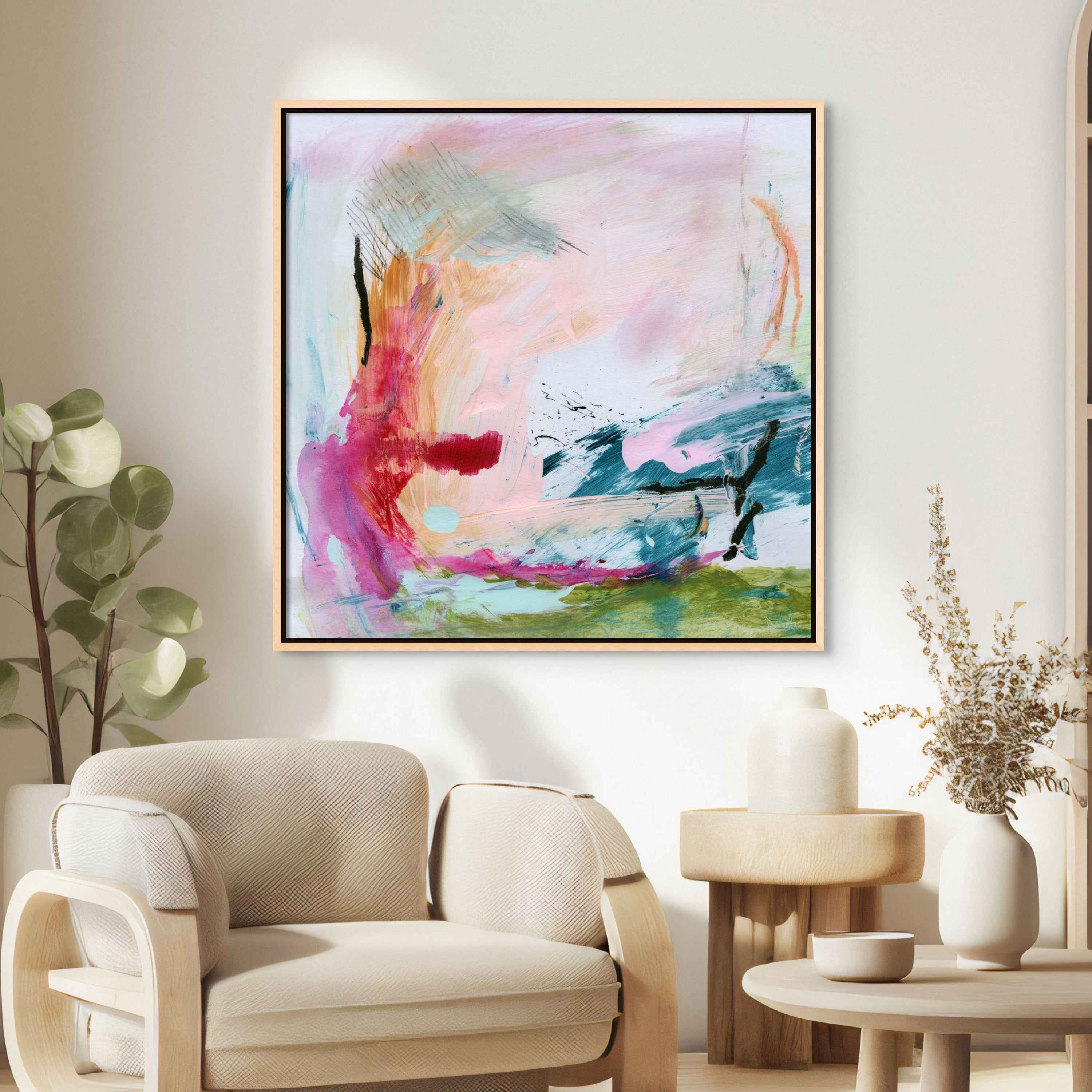 Life - Hand Embellished - Giri Designs