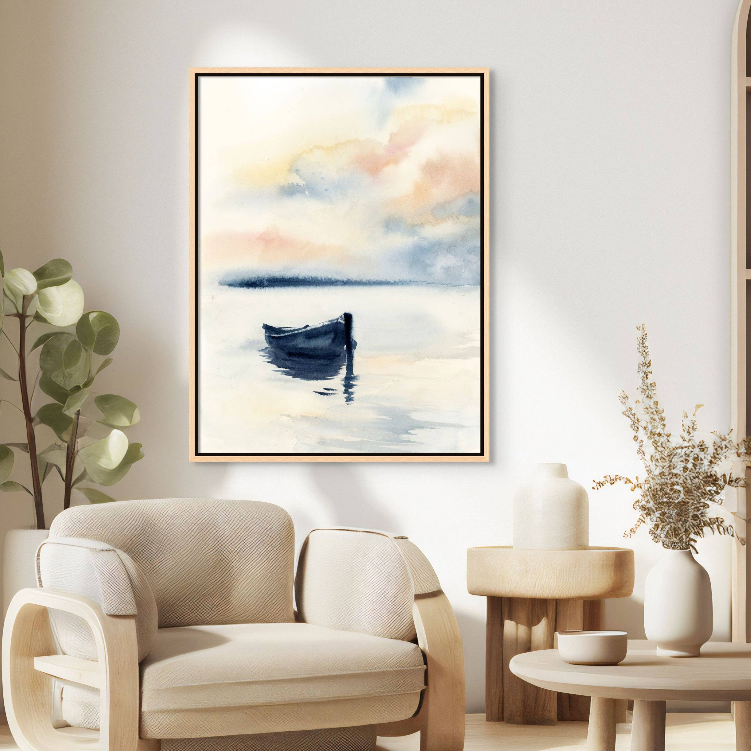 Lonely Boat - Giri Designs