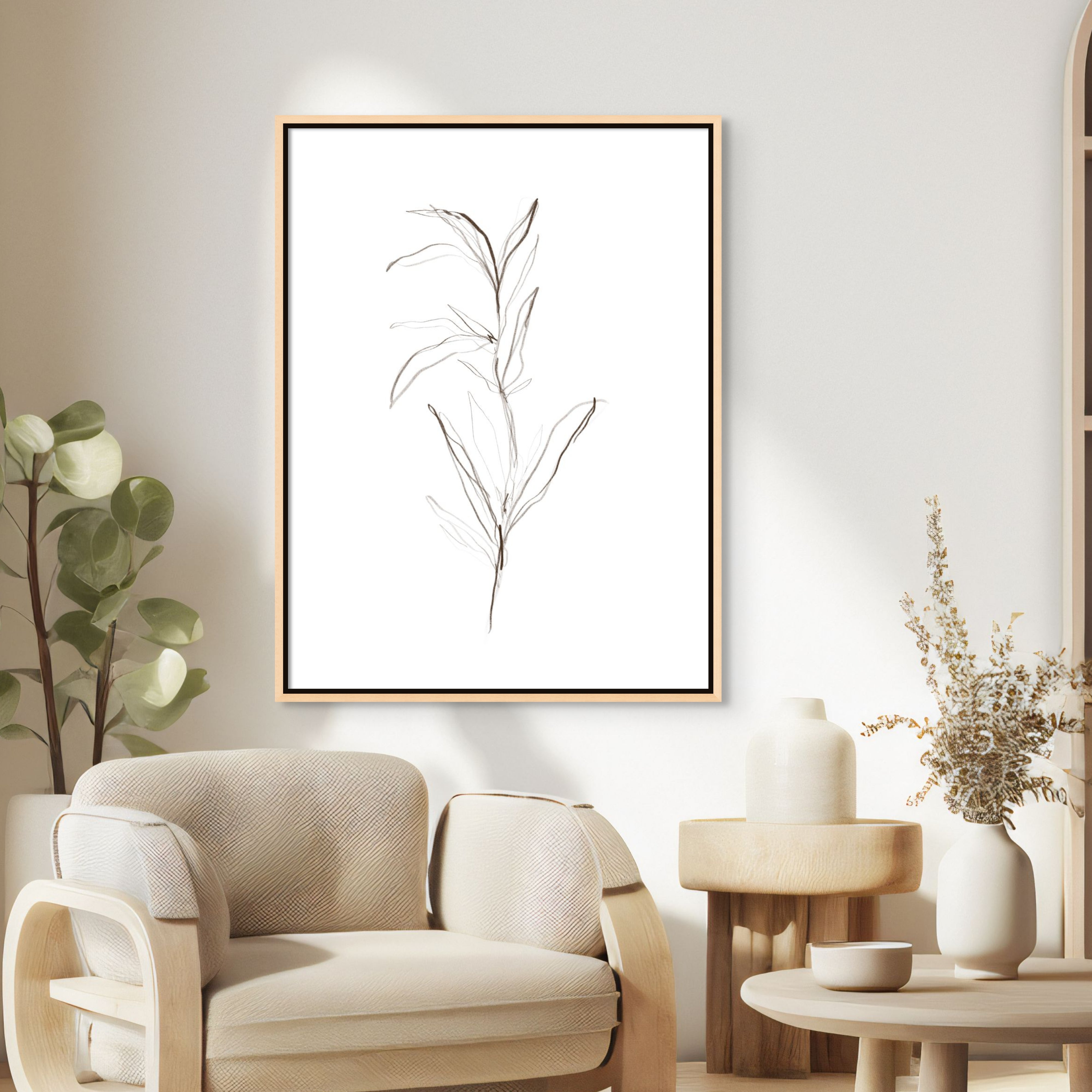 Minimalist Botanic | Giri Designs Wall Art