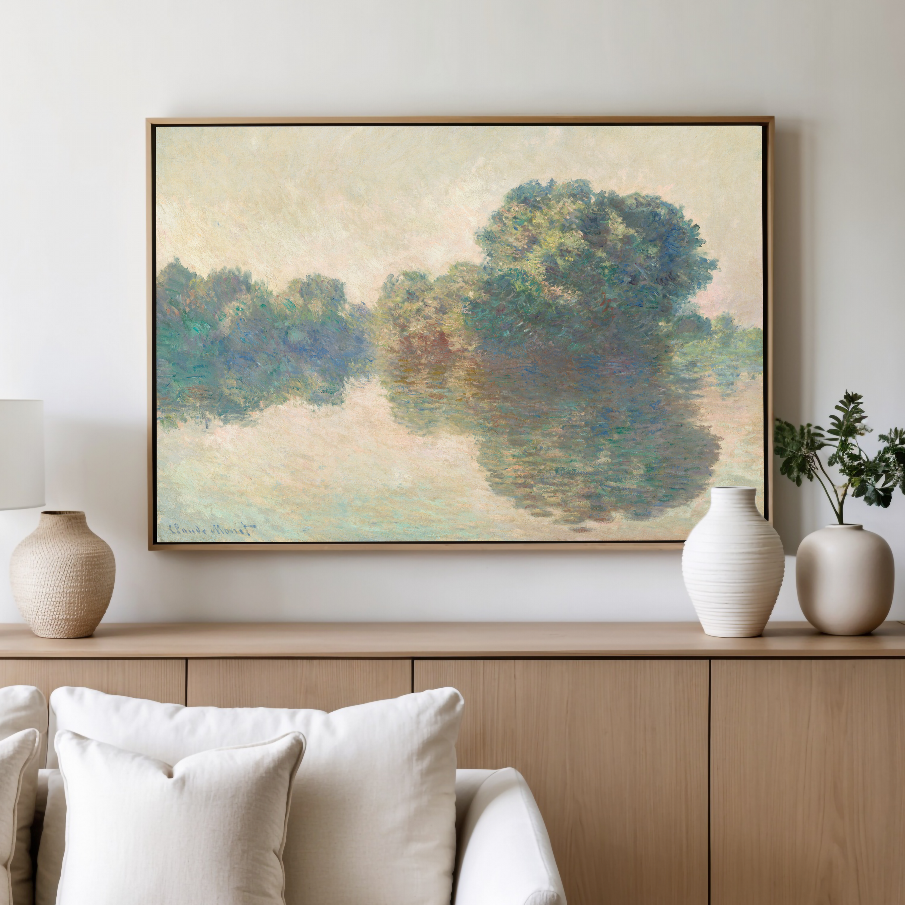 The Seine at Giverny by Claude Monet 1897