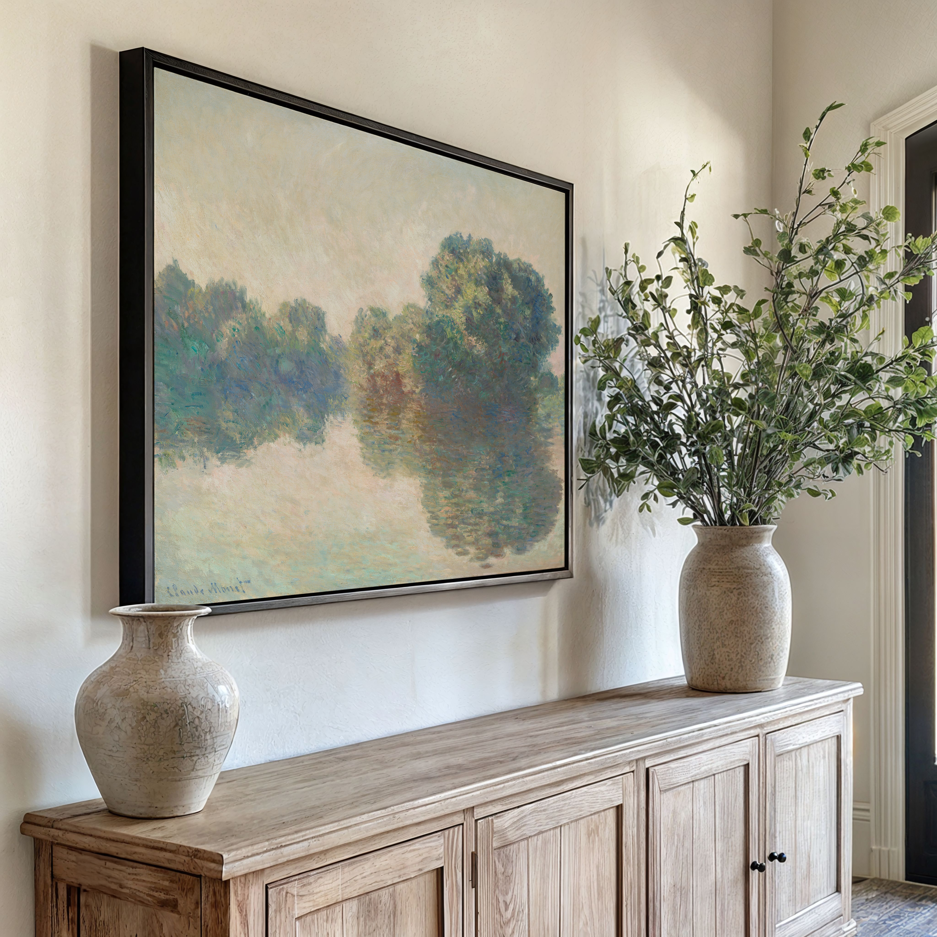 The Seine at Giverny by Claude Monet 1897