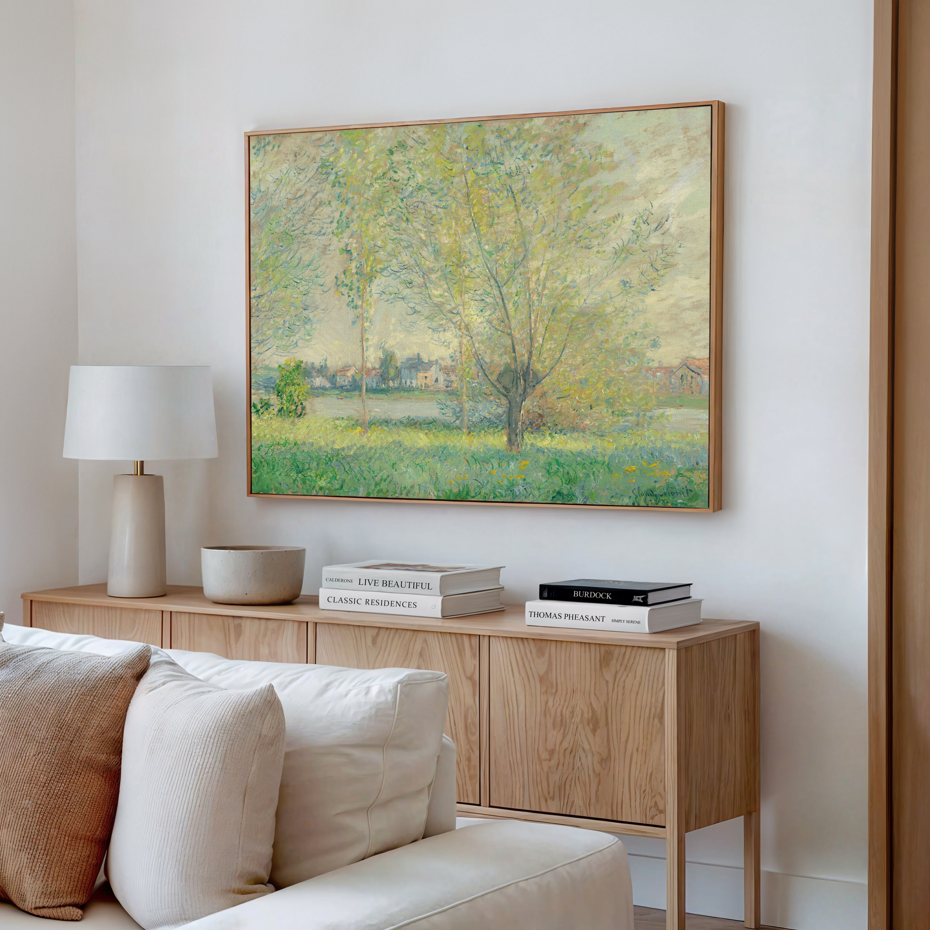 The Willows by Claude Monet 1880