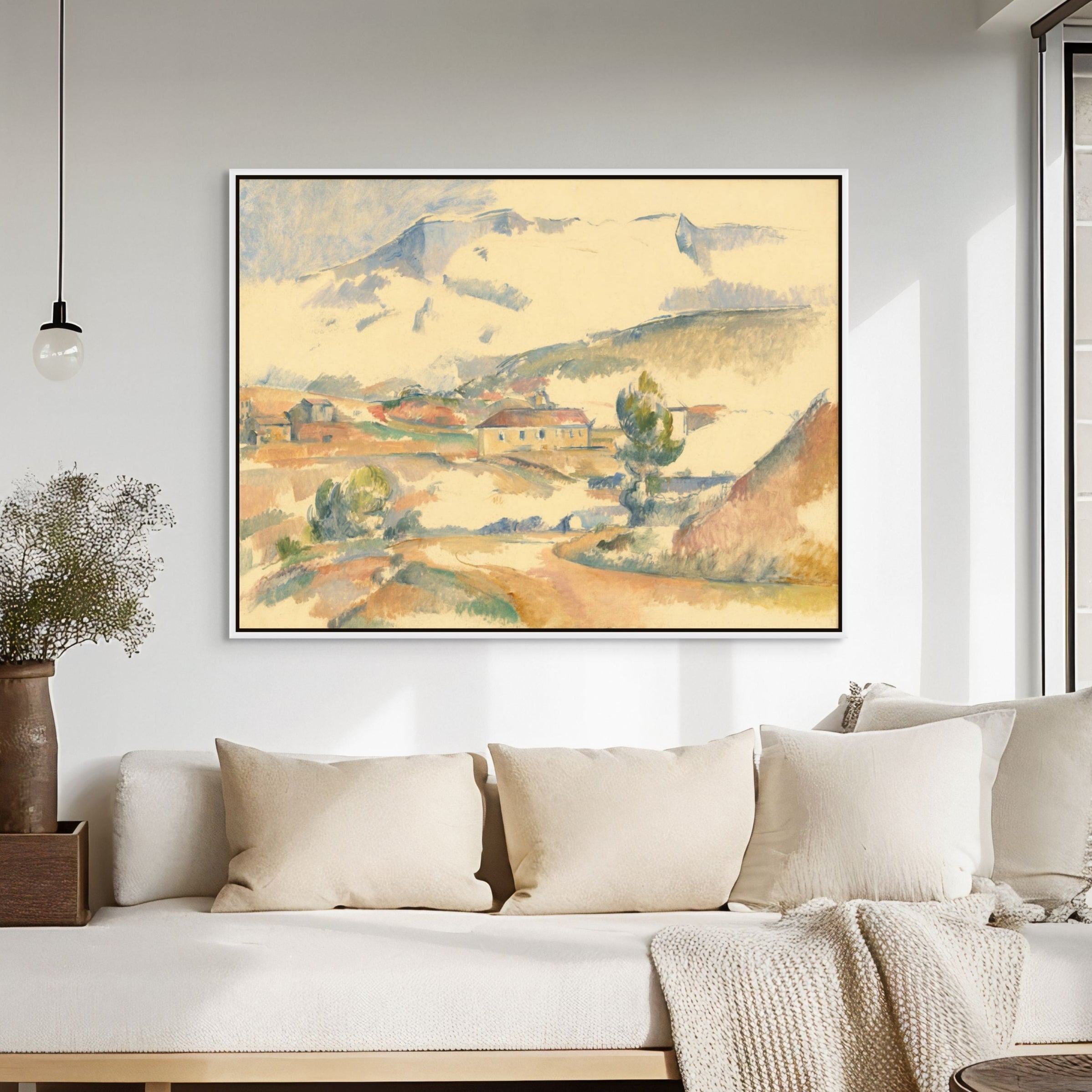 Montagne Sainte-Victoire by Paul Cezanne 1887