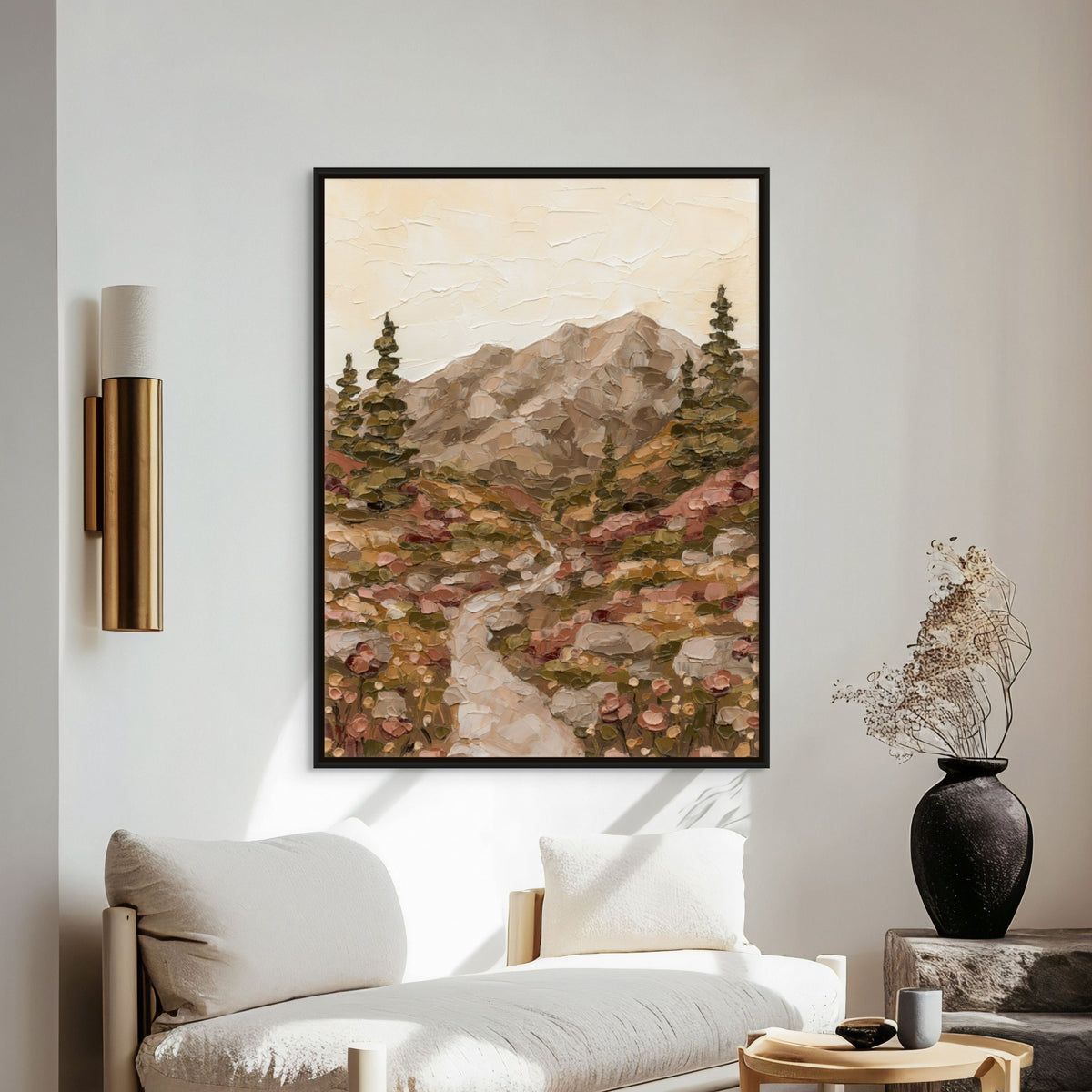 Mountain Byway - Hand Embellished