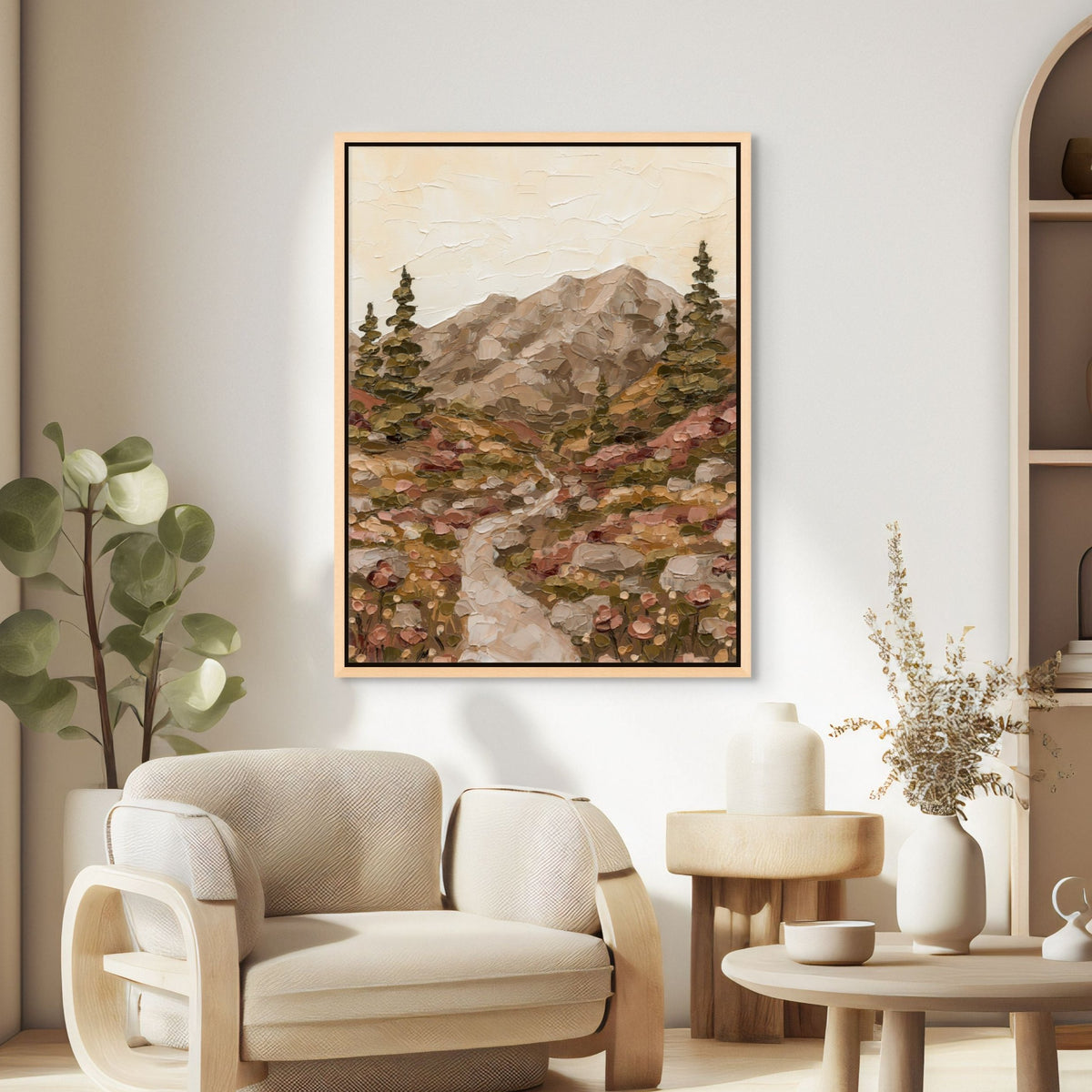 Mountain Byway - Hand Embellished