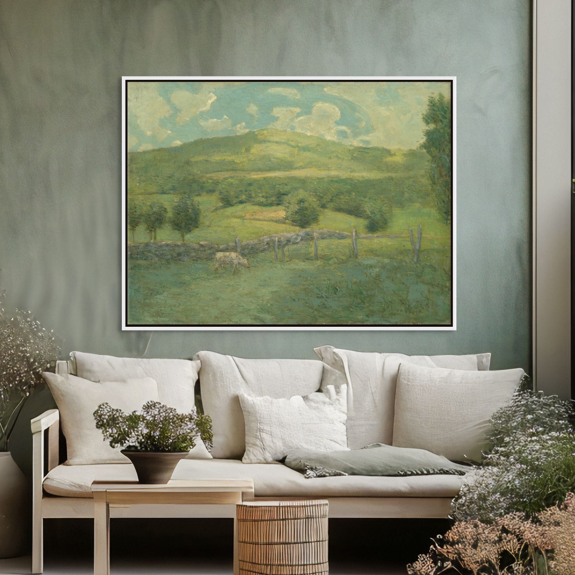 Obweebetuck by Julian Alden Weir 1908