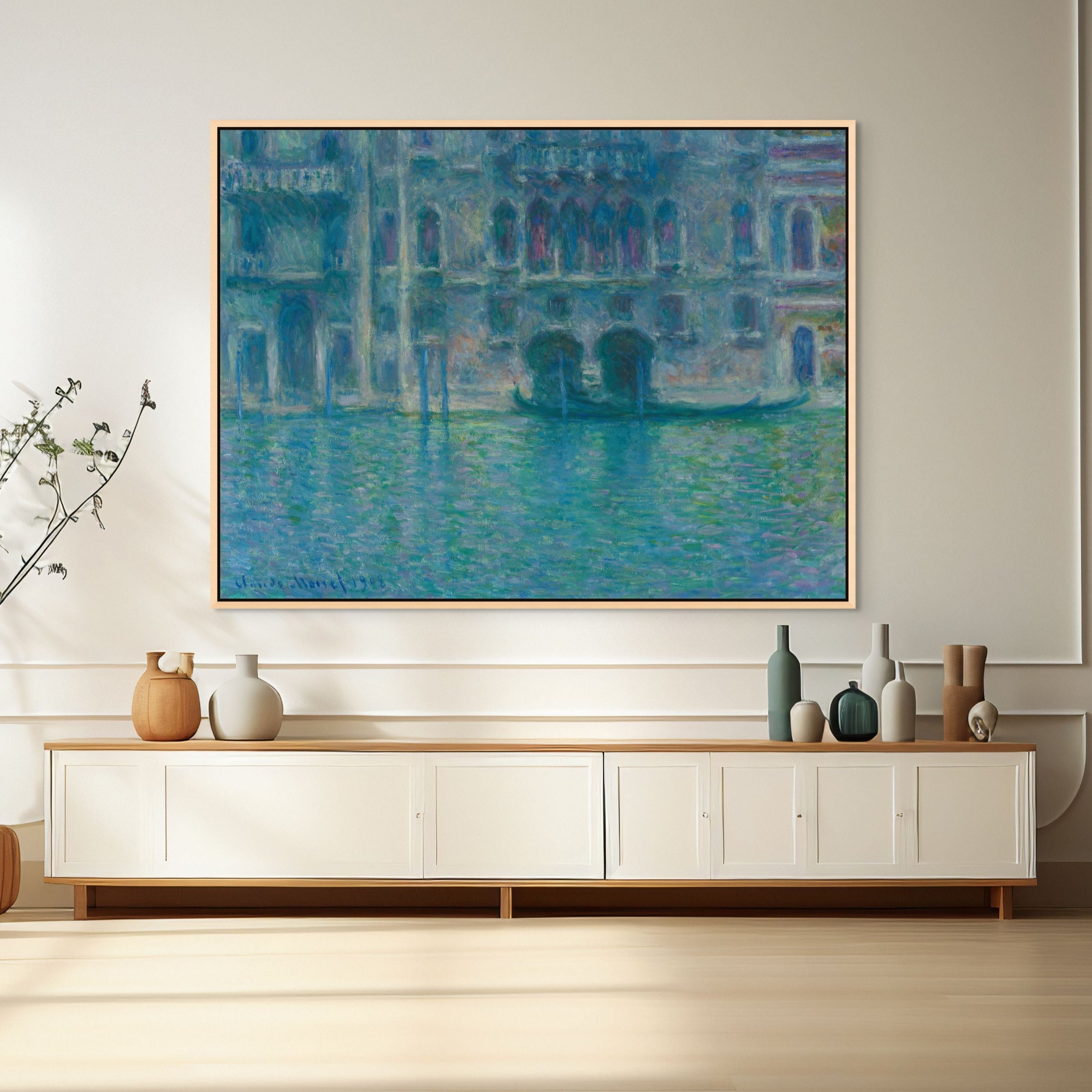 Palazzo da Mula by Claude Monet 1908