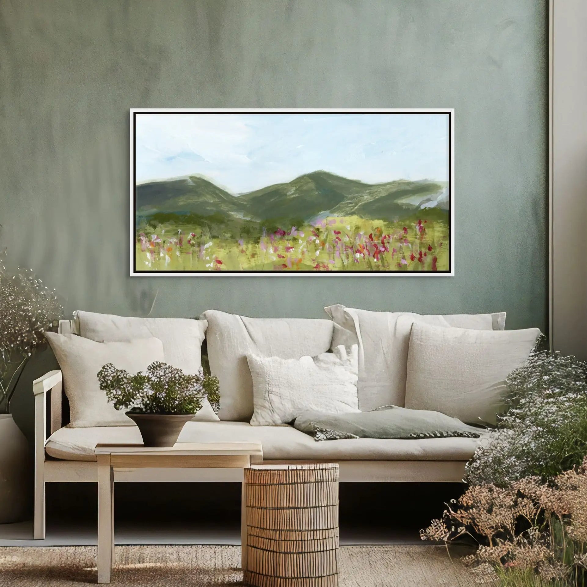Peaks and Flowers