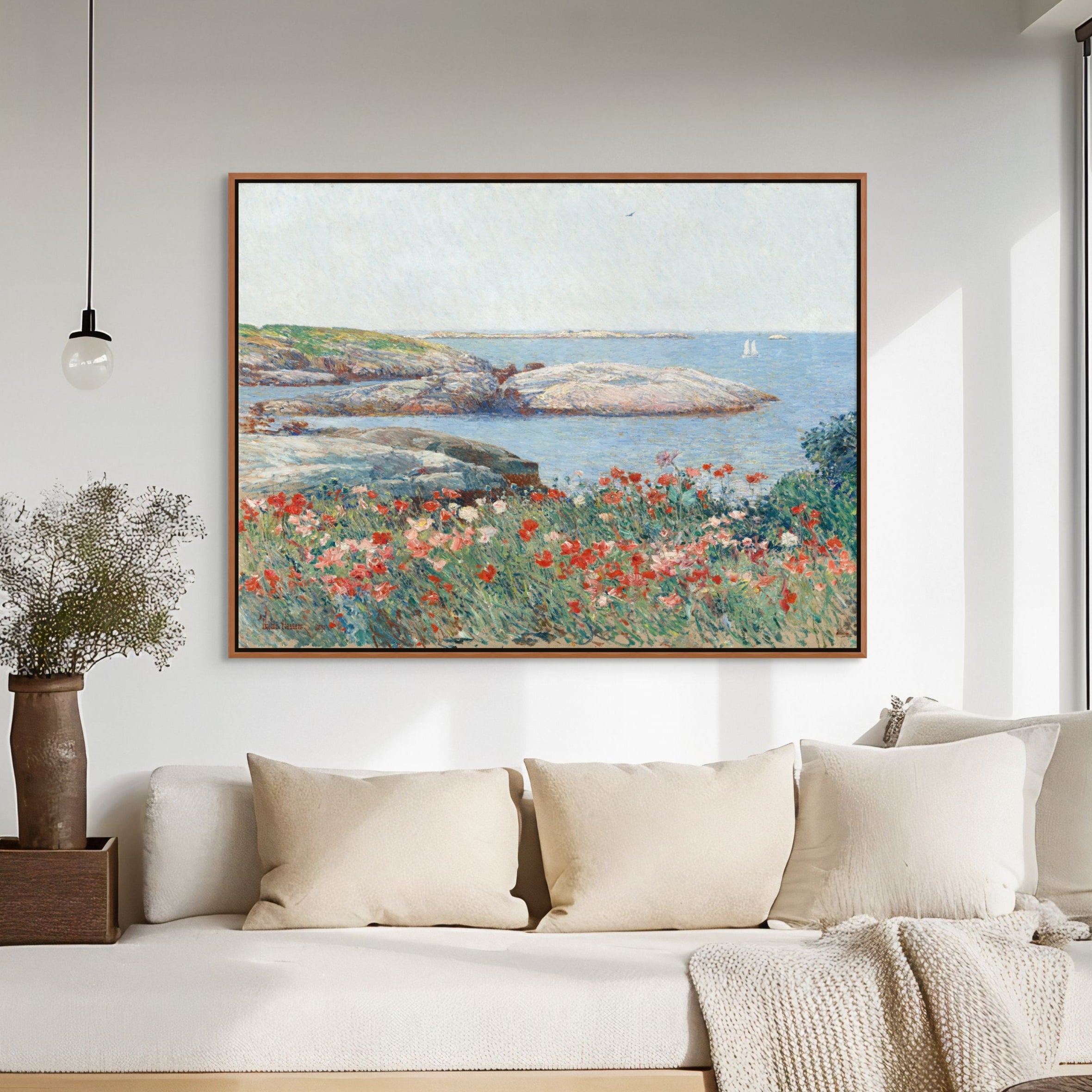 Poppies, Isles of Shoals by Childe Hassam 1891