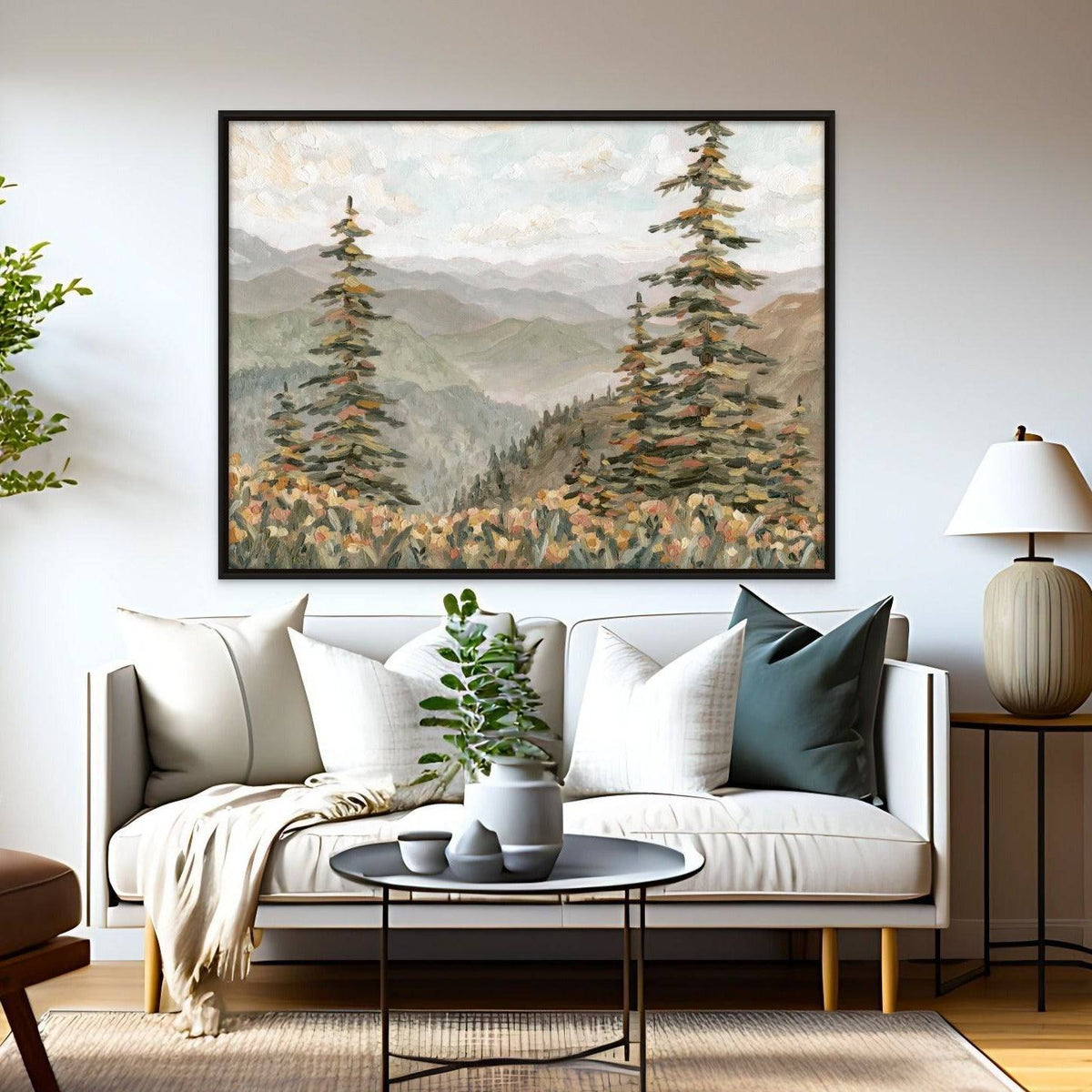 Rainbow Ridge Canvas | Giri Designs Wall Art