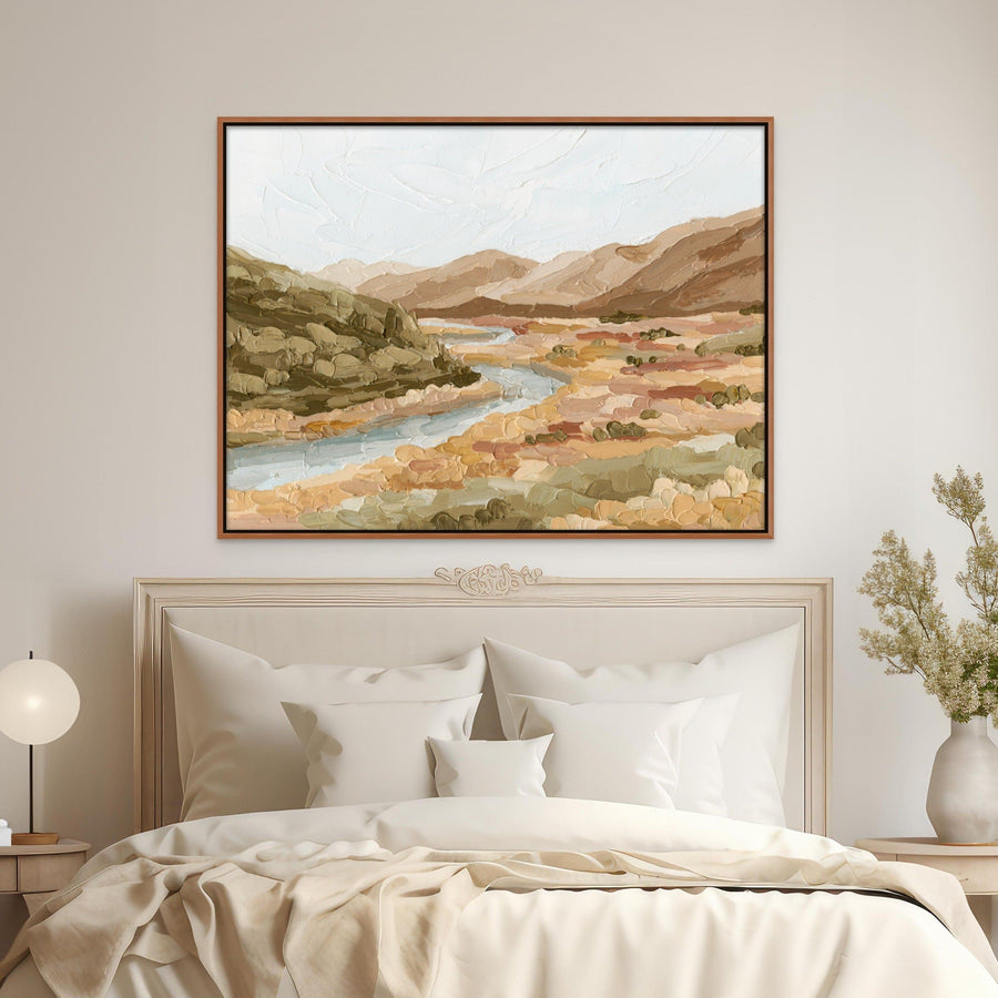 River Bend - Hand Embellished