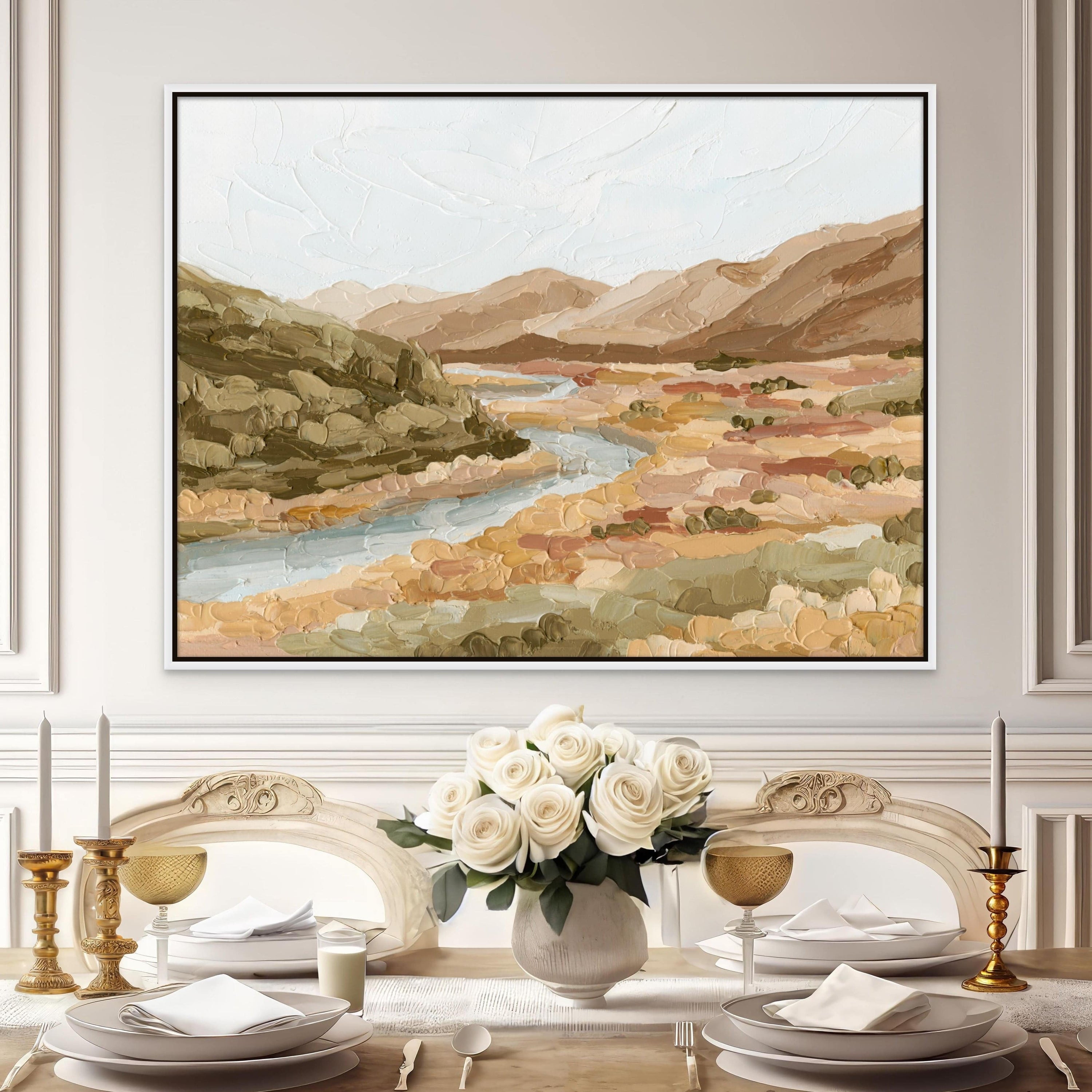River Bend - Hand Embellished - Giri Designs
