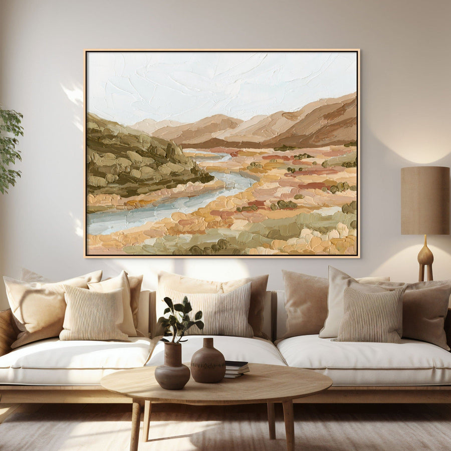 River Bend - Hand Embellished