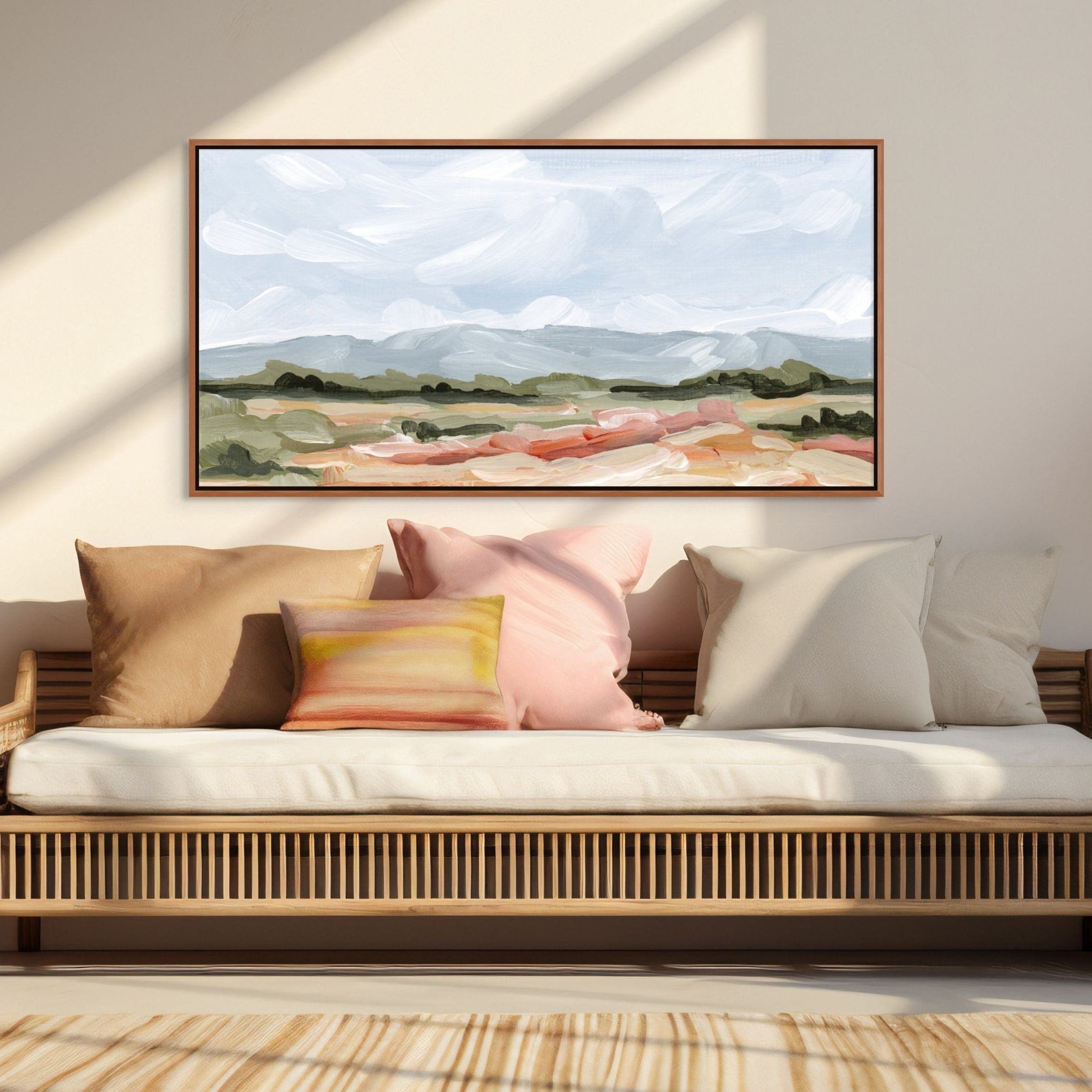 Sedalia I Panorama - Hand Embellished - Giri Designs