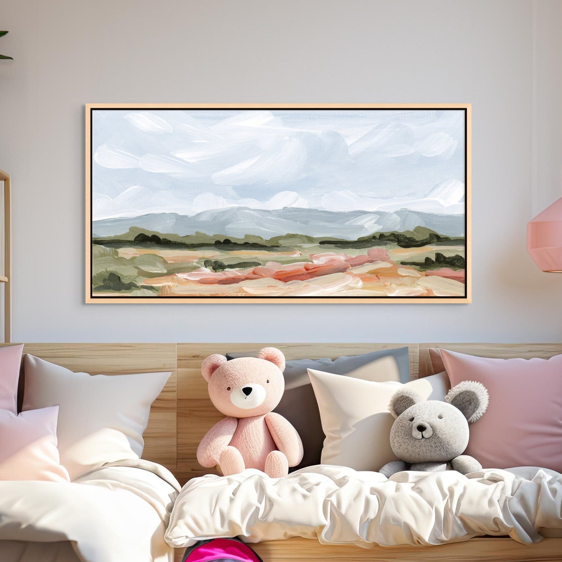 Sedalia I Panorama - Hand Embellished - Giri Designs