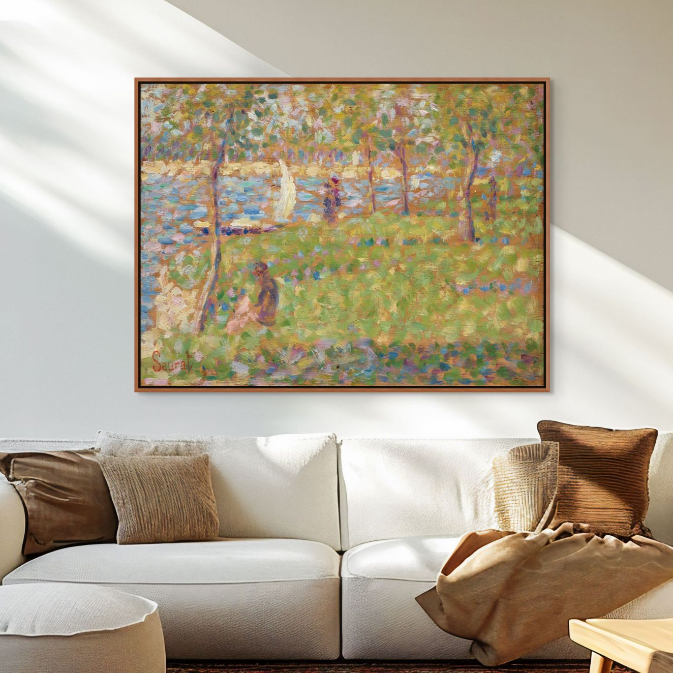 Study For La Grande Jatte by Georges Seurat 1884