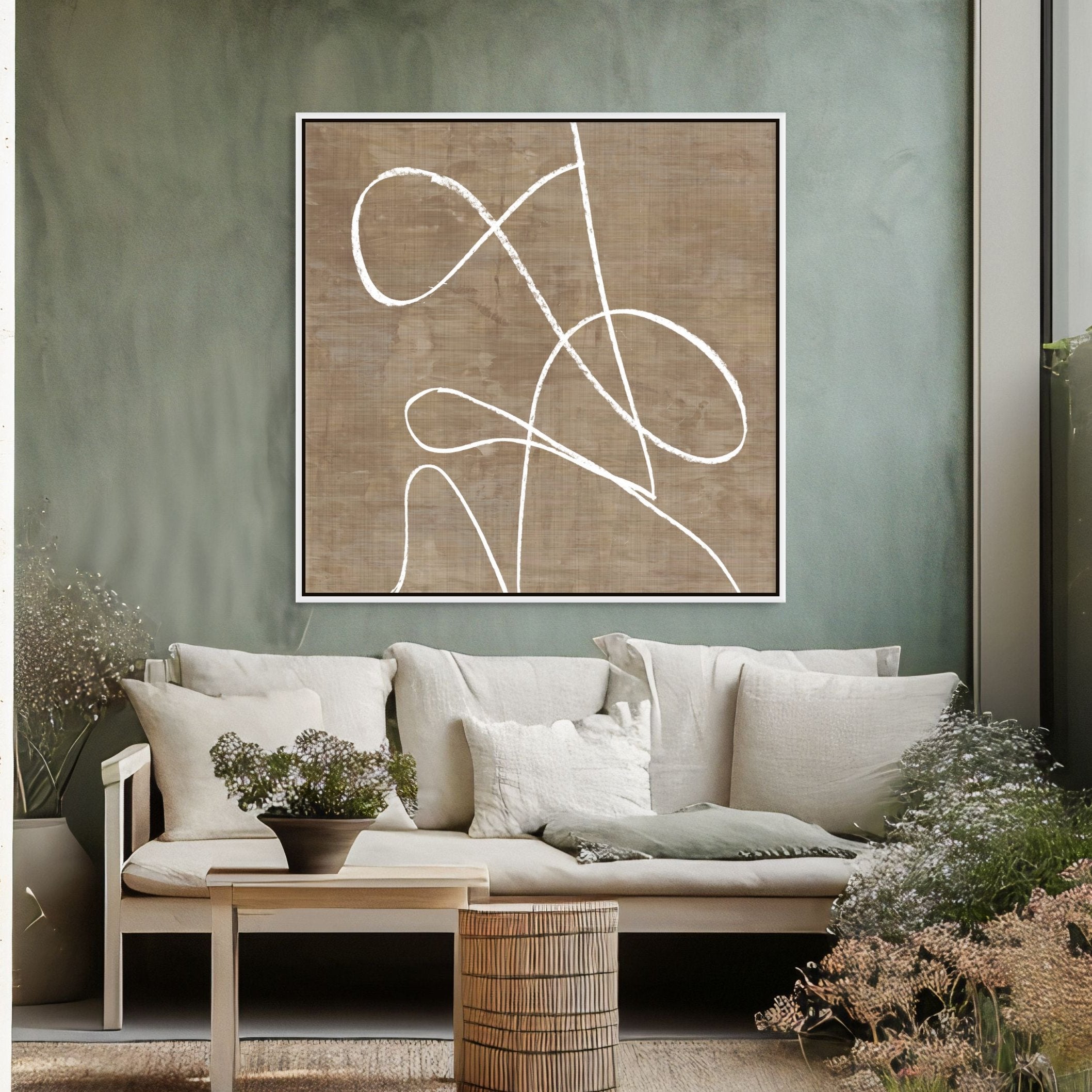 Swooping Lines - Giri Designs