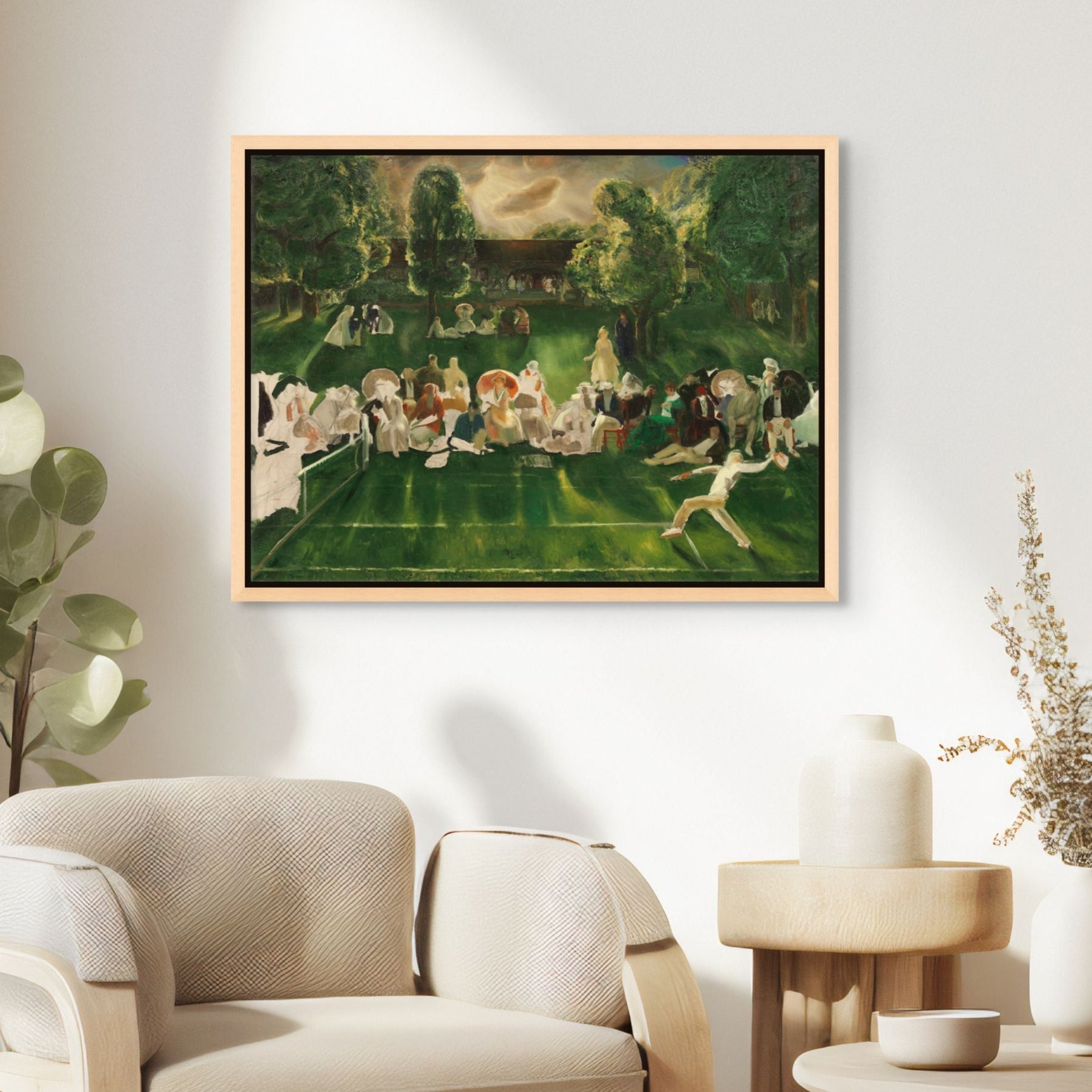 Tennis Tournament by George Bellows 1920