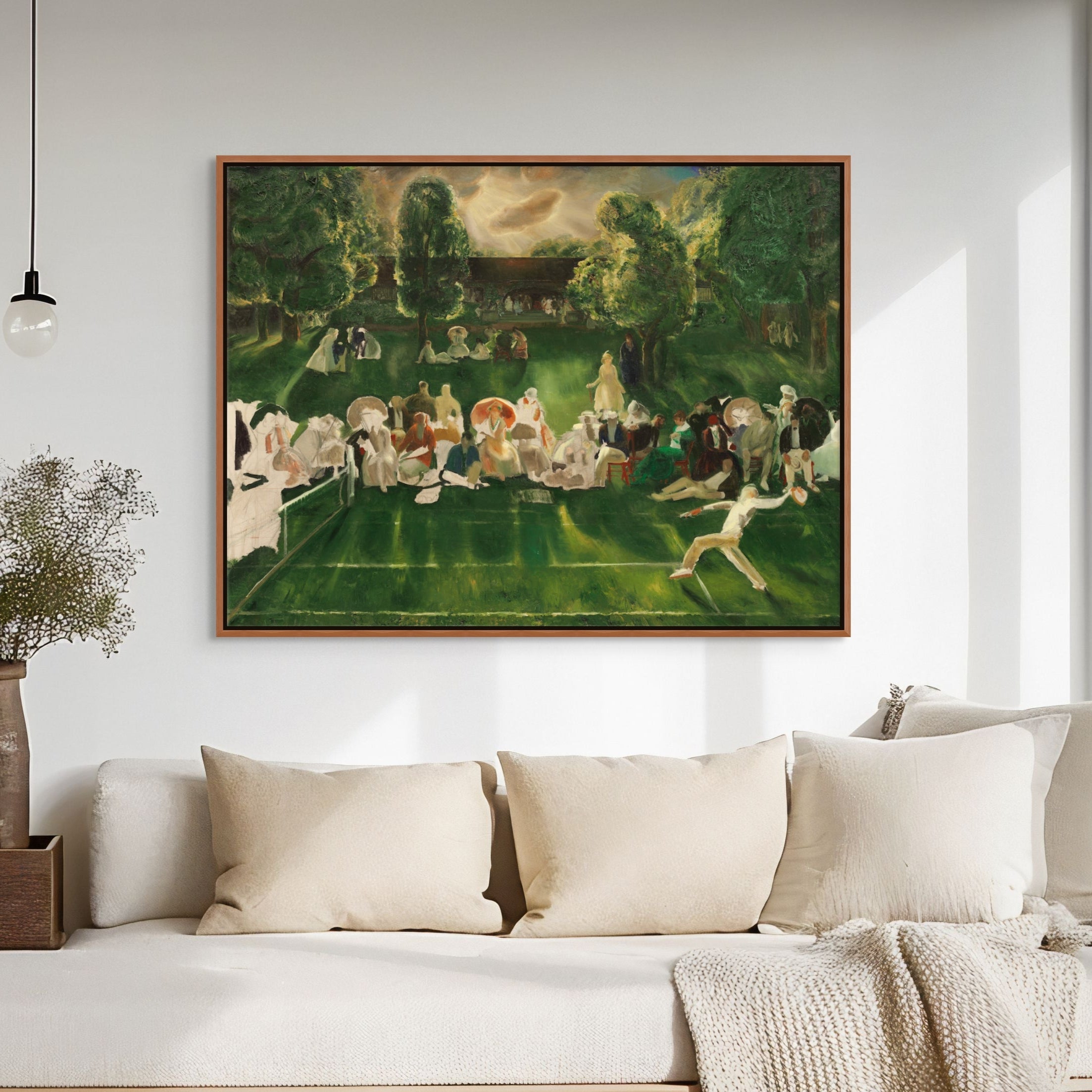 Tennis Tournament by George Bellows 1920