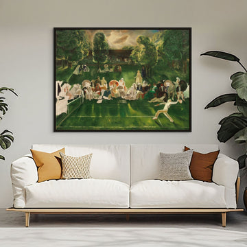 Tennis Tournament by George Bellows 1920