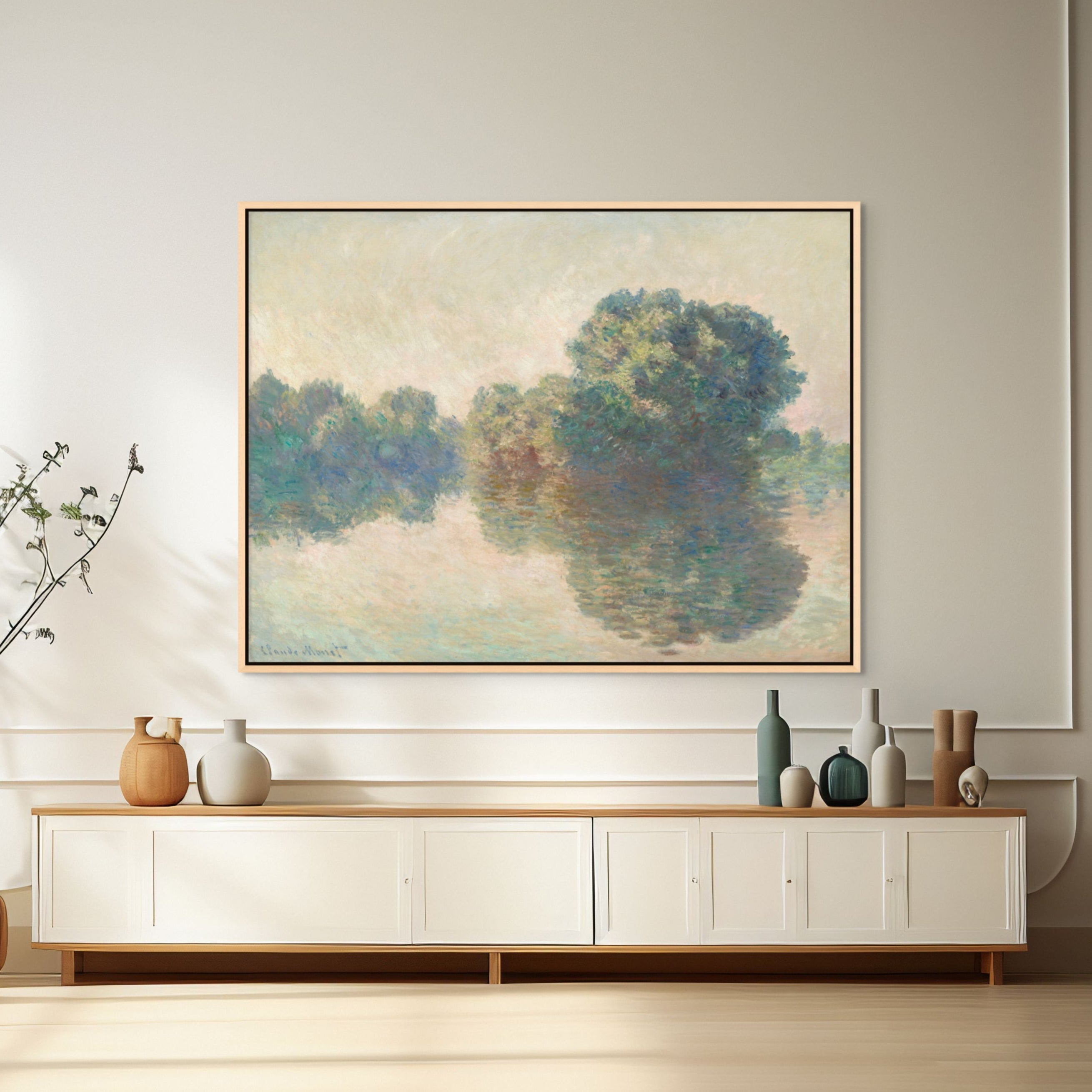 The Seine at Giverny by Claude Monet 1897