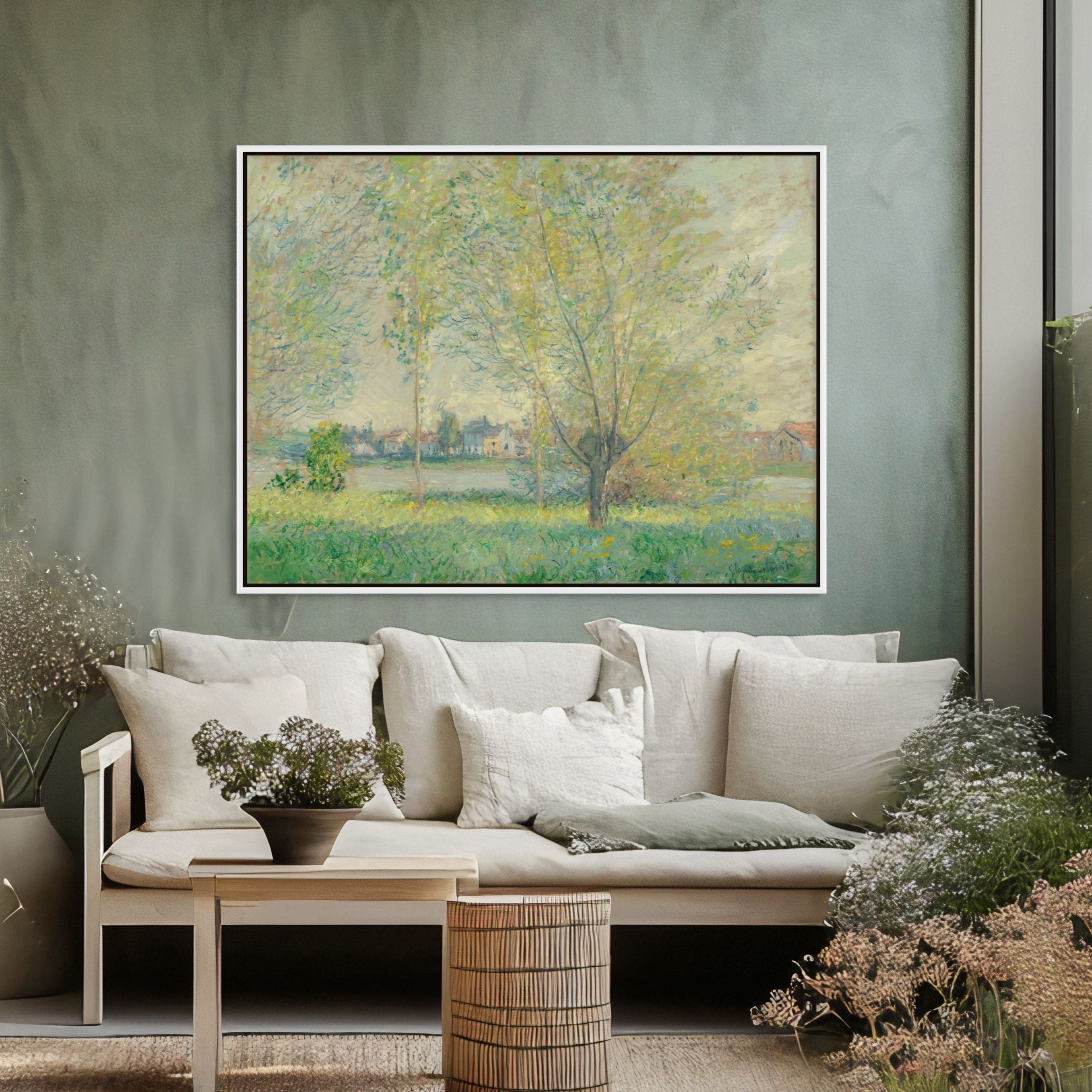 The Willows by Claude Monet 1880