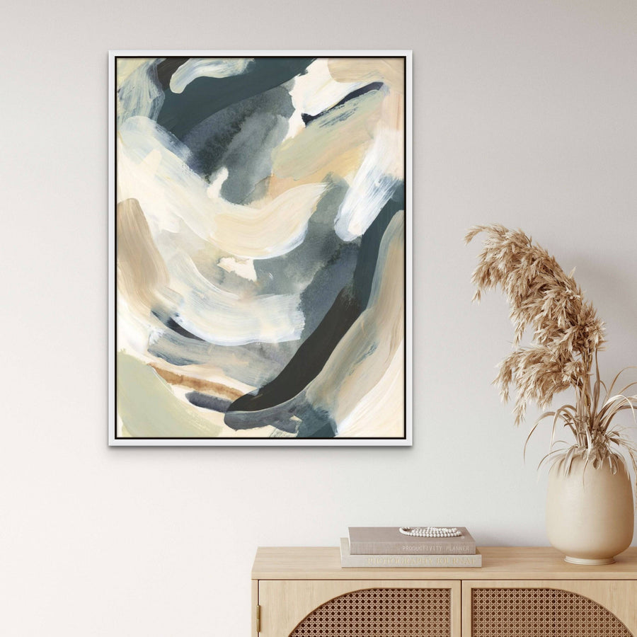Lush Abstract - Hand Embellished