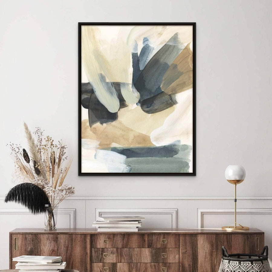 Lush Abstract - Hand Embellished