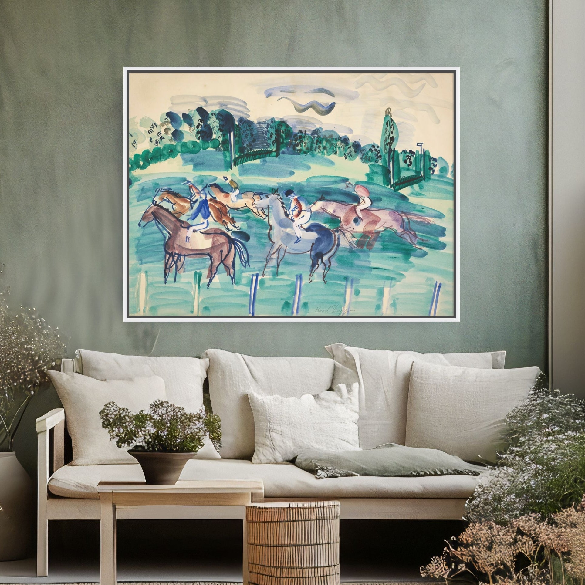 Vers le Départ by Raoul Dufy 1938