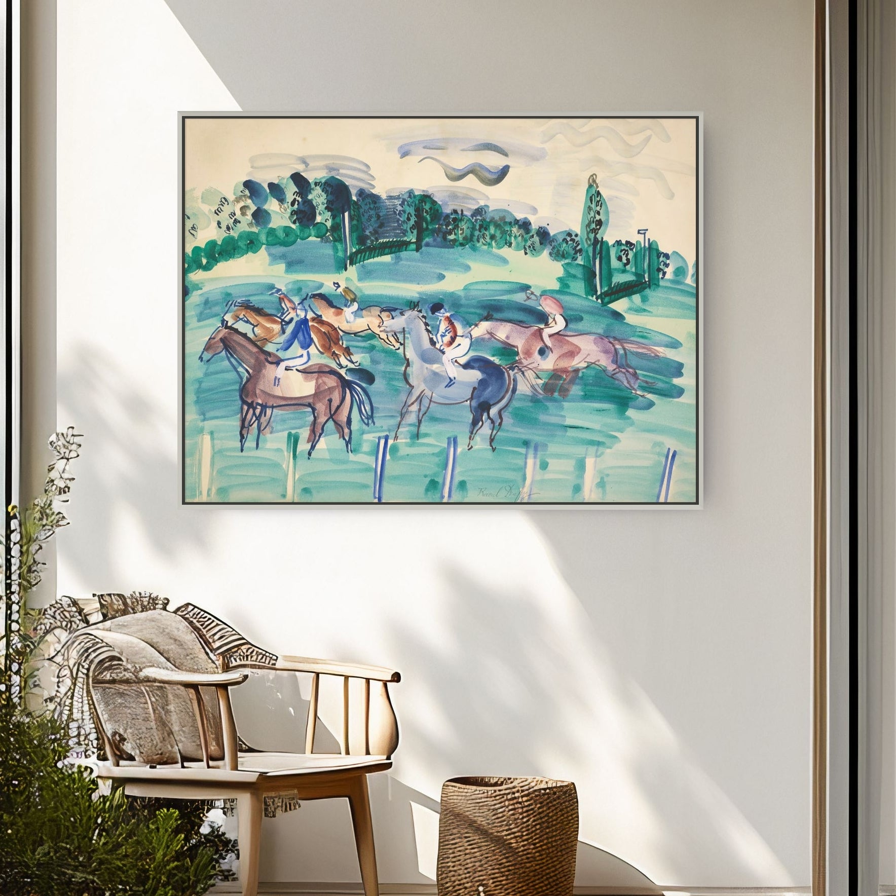Vers le Départ by Raoul Dufy 1938