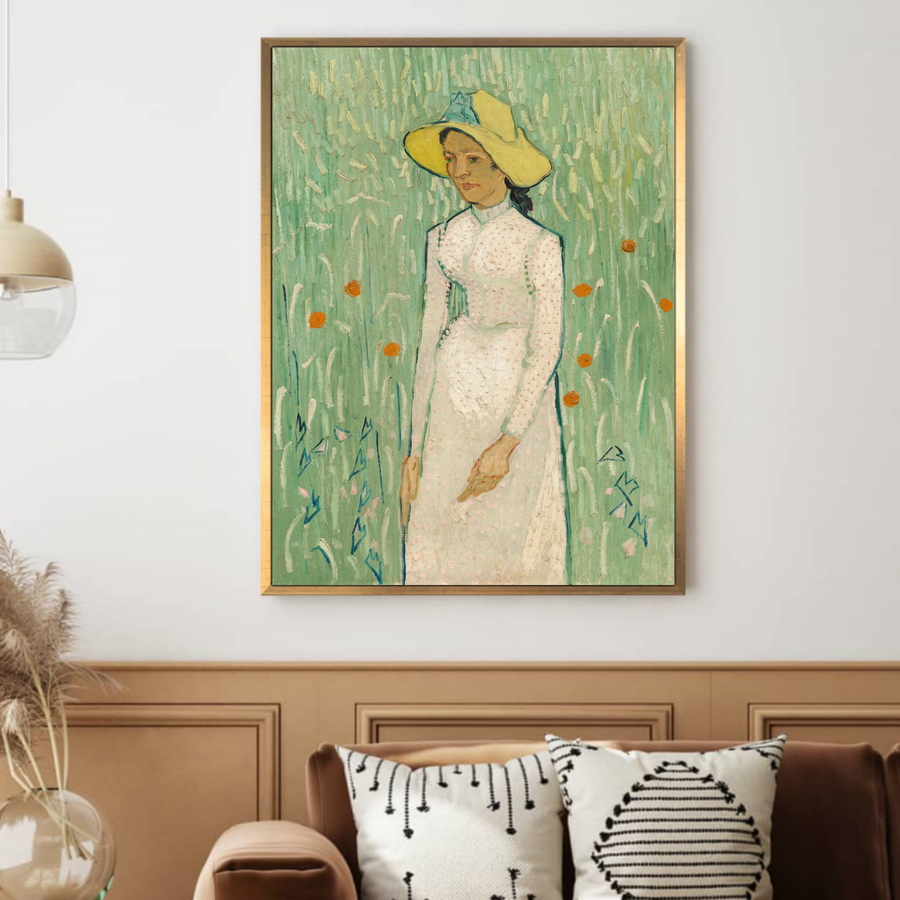 Girl in White by Vincent van Gogh 1890