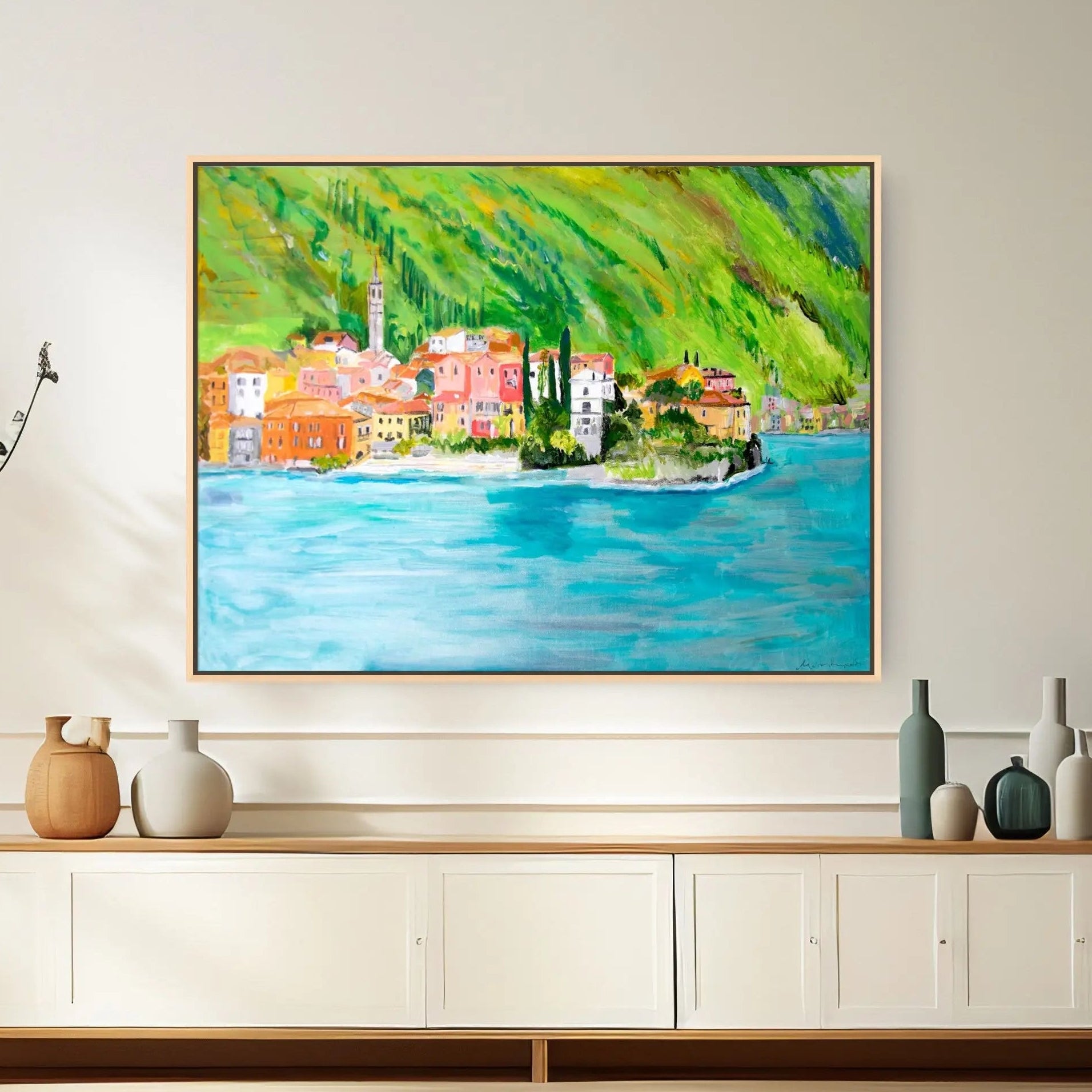 View Across the Lake to Varenna