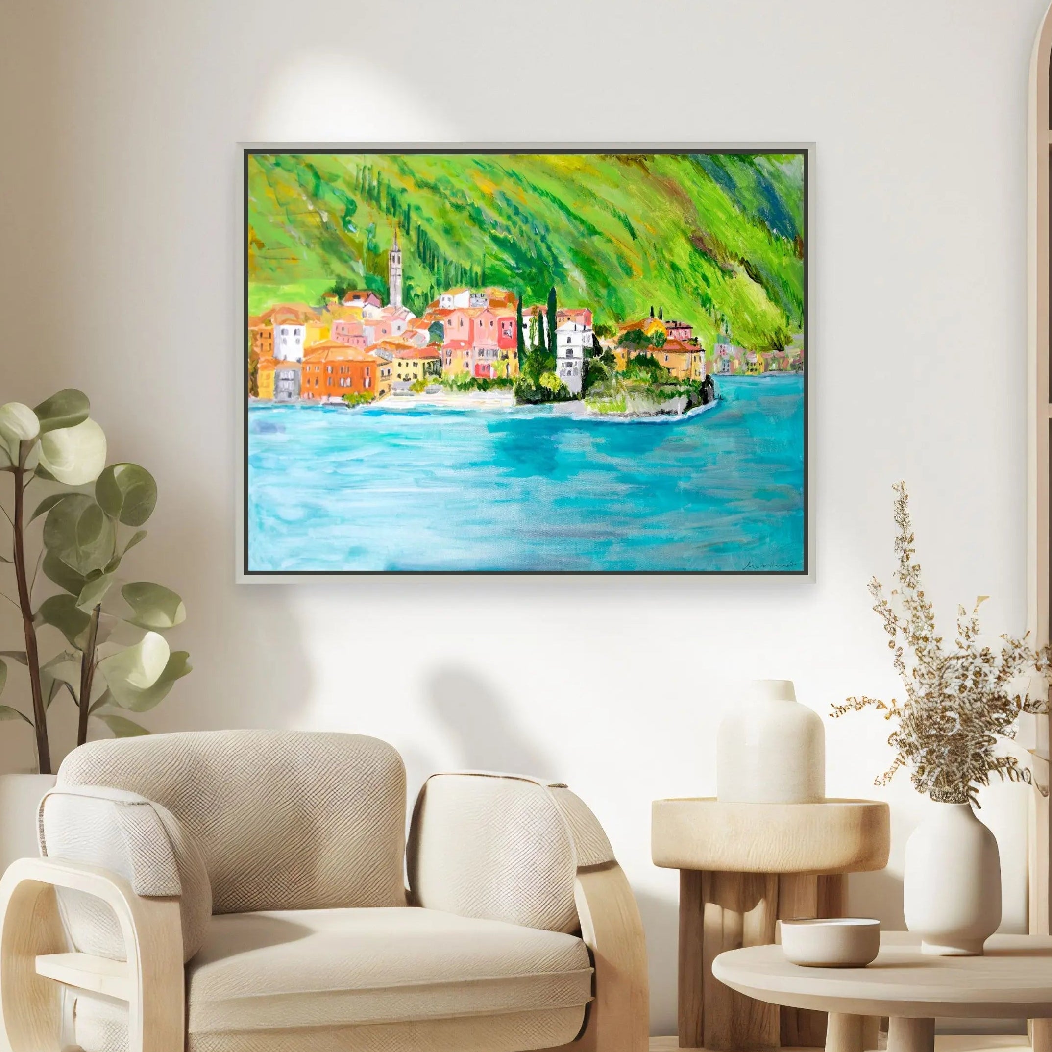 View Across the Lake to Varenna