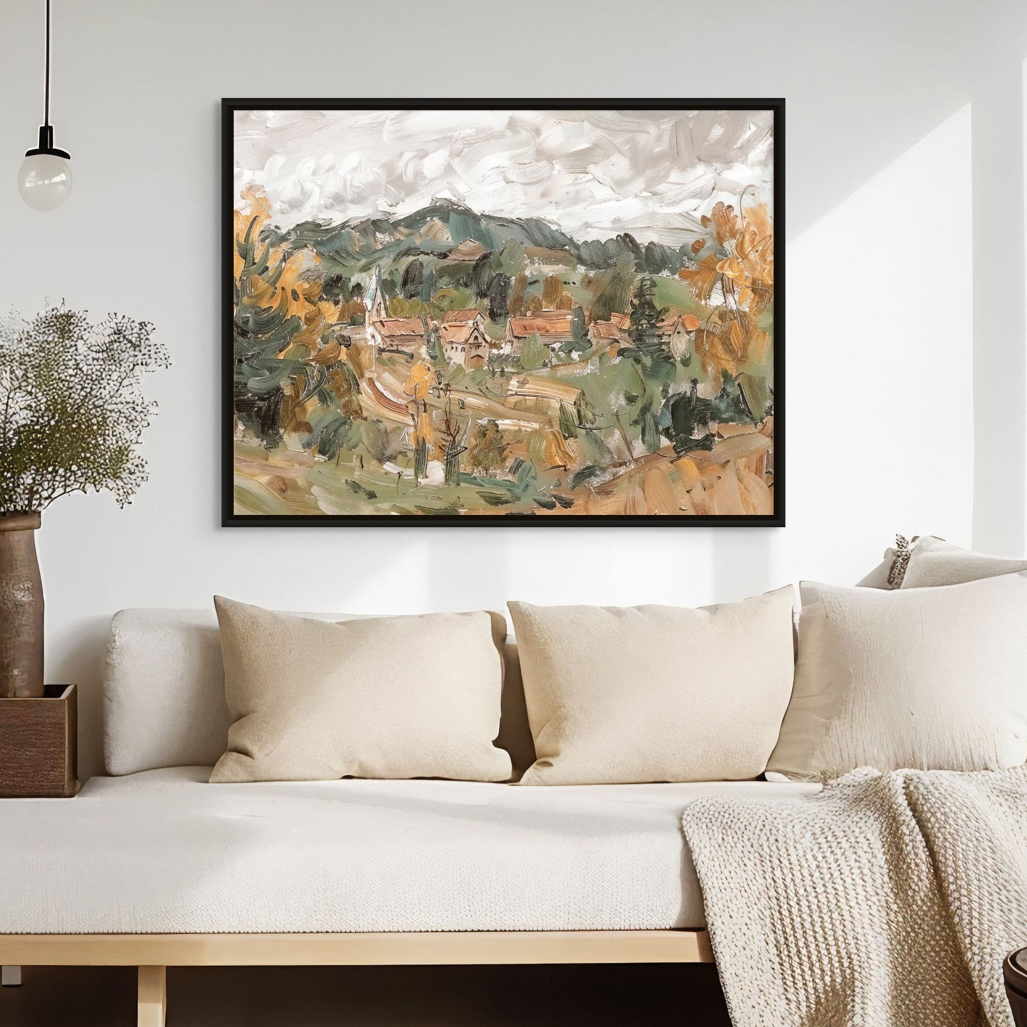 Village - Hand Embellished
