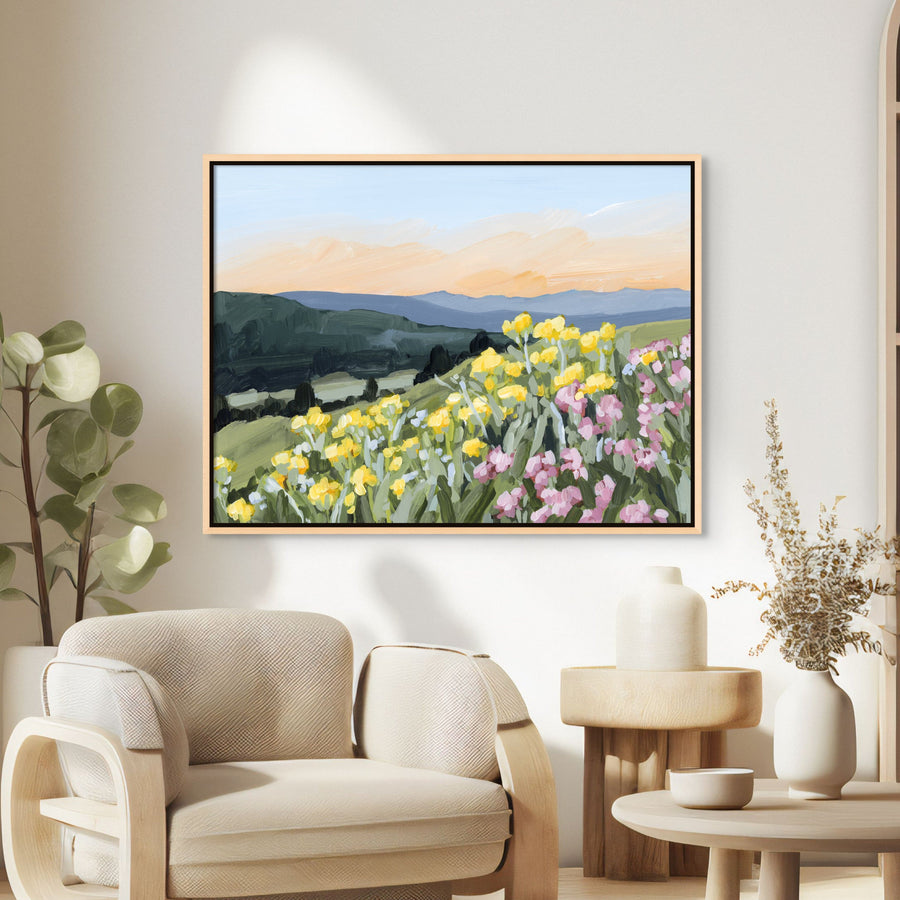 Wasatch Wildflowers - Hand Embellished