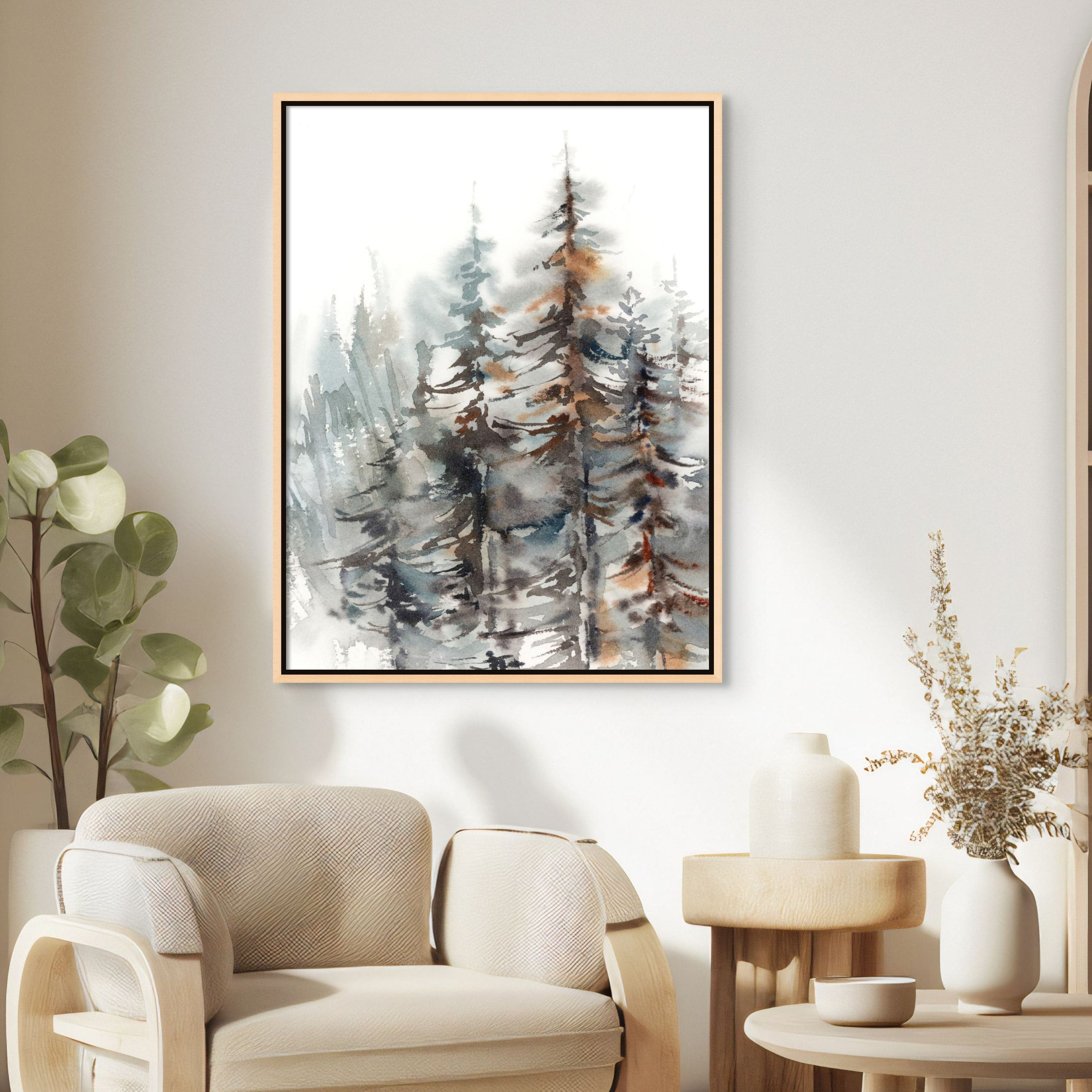 Watercolor Trees - Giri Designs