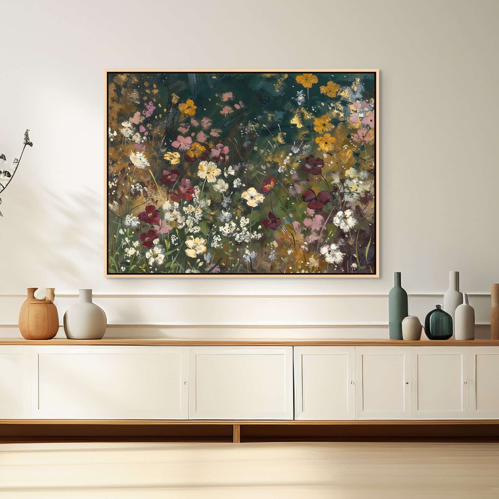 Wildflowers - Hand Embellished