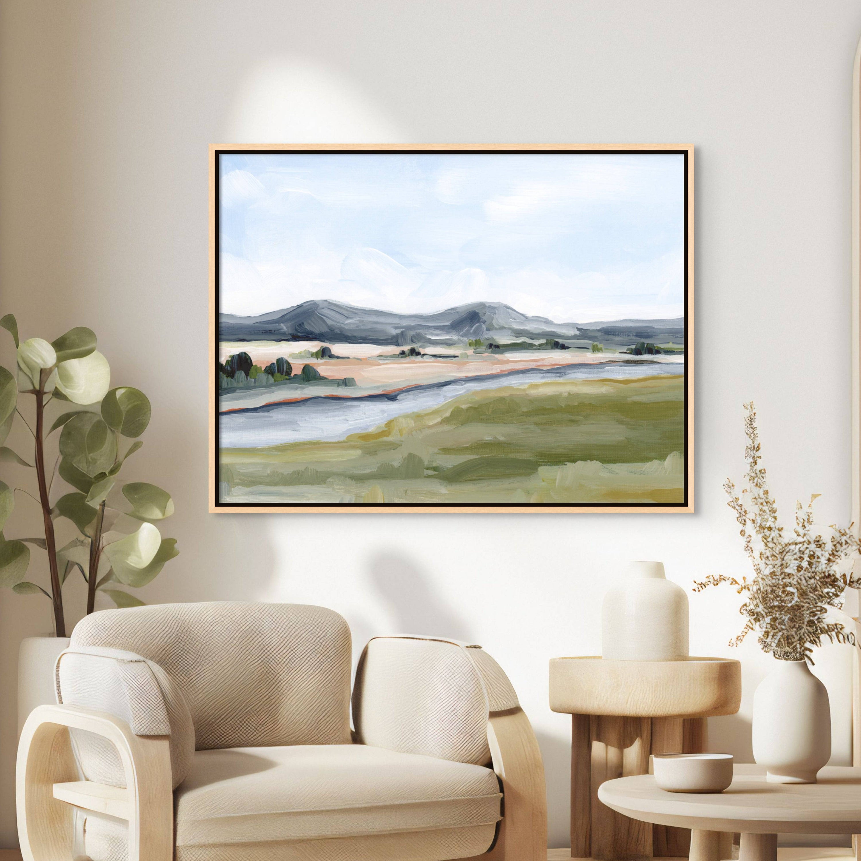 Yellowstone In May - Hand Embellished - Giri Designs