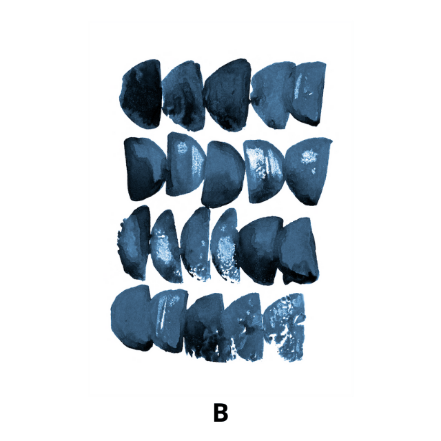 Blue Minimal - Giri Designs