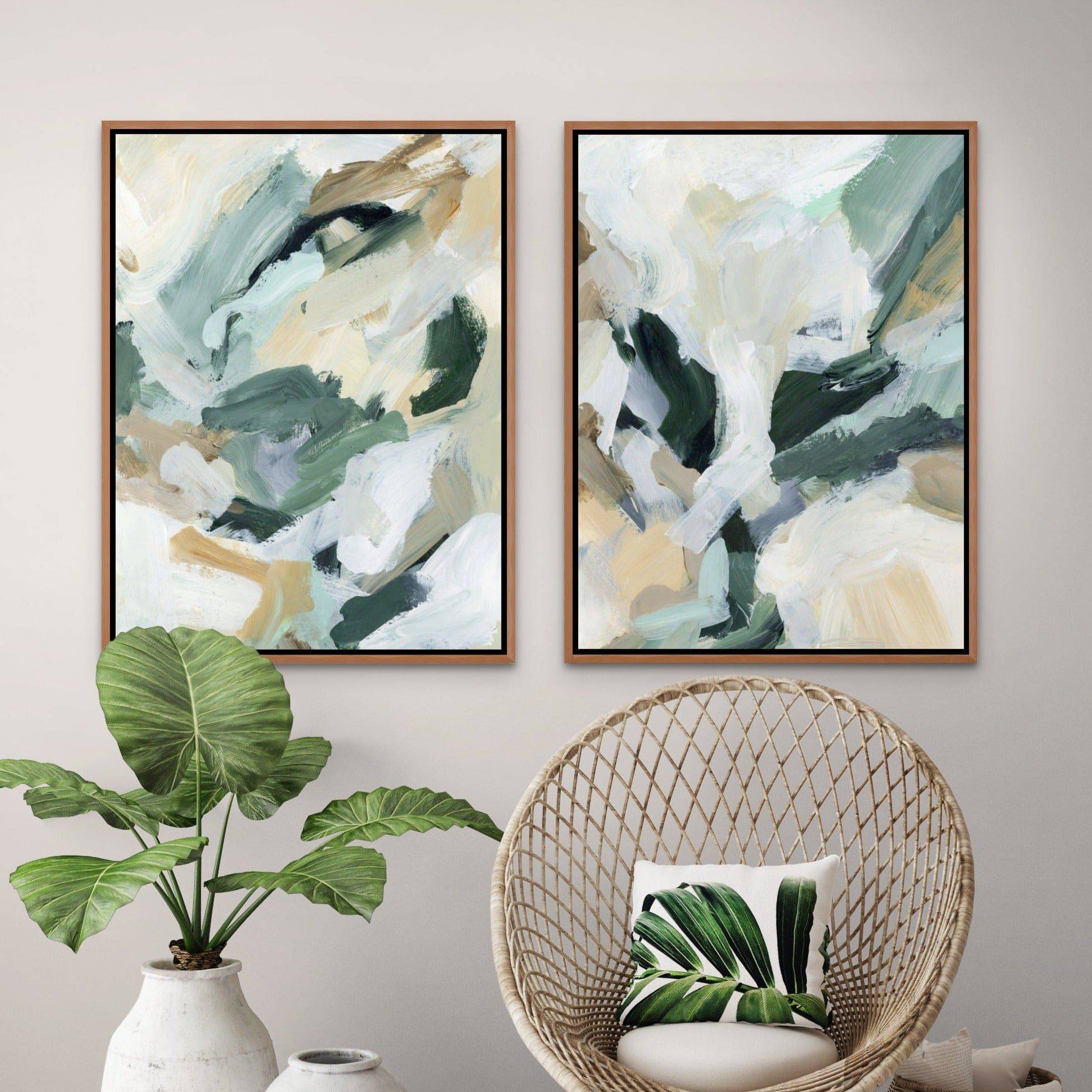 Contemporary Greens - Giri Designs