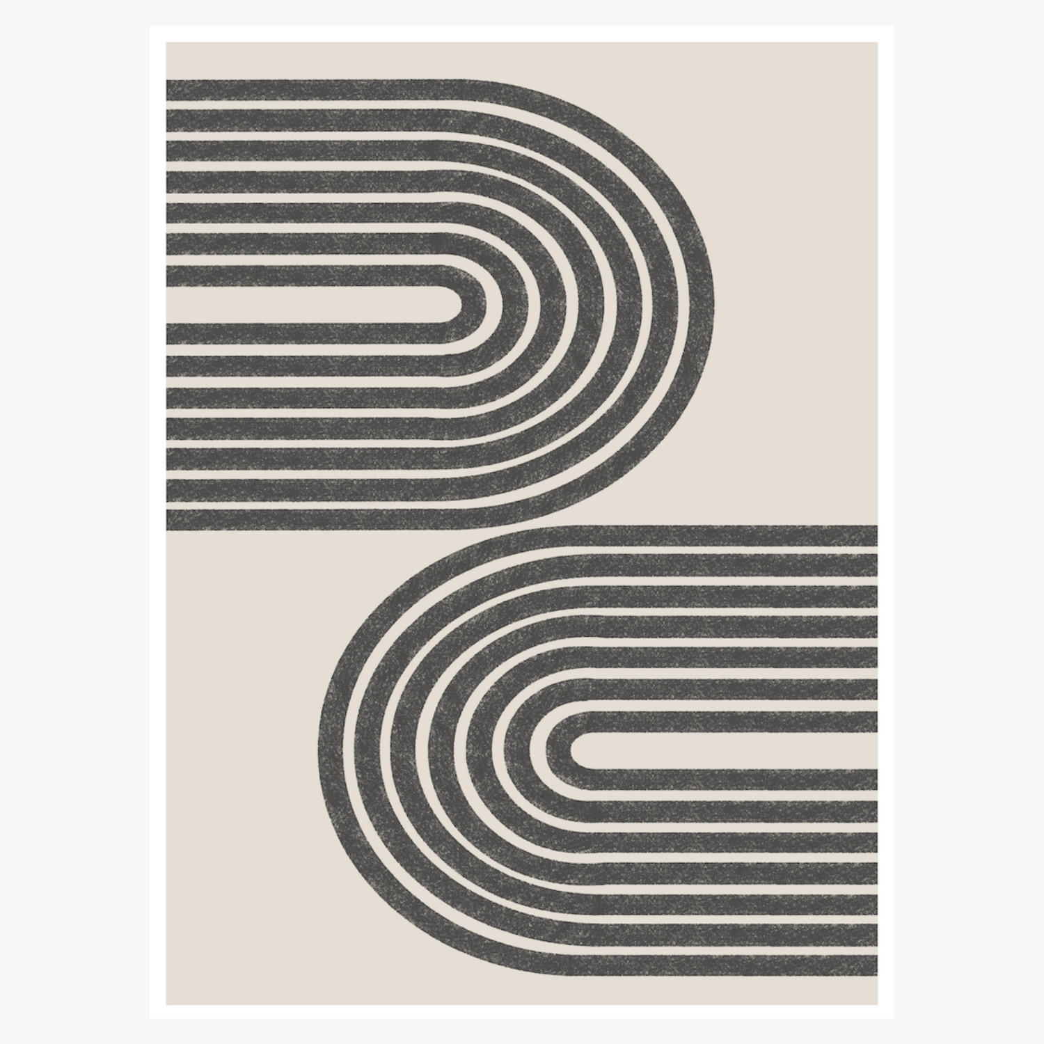 Abstract Terracotta and Woodblock - Giri Designs