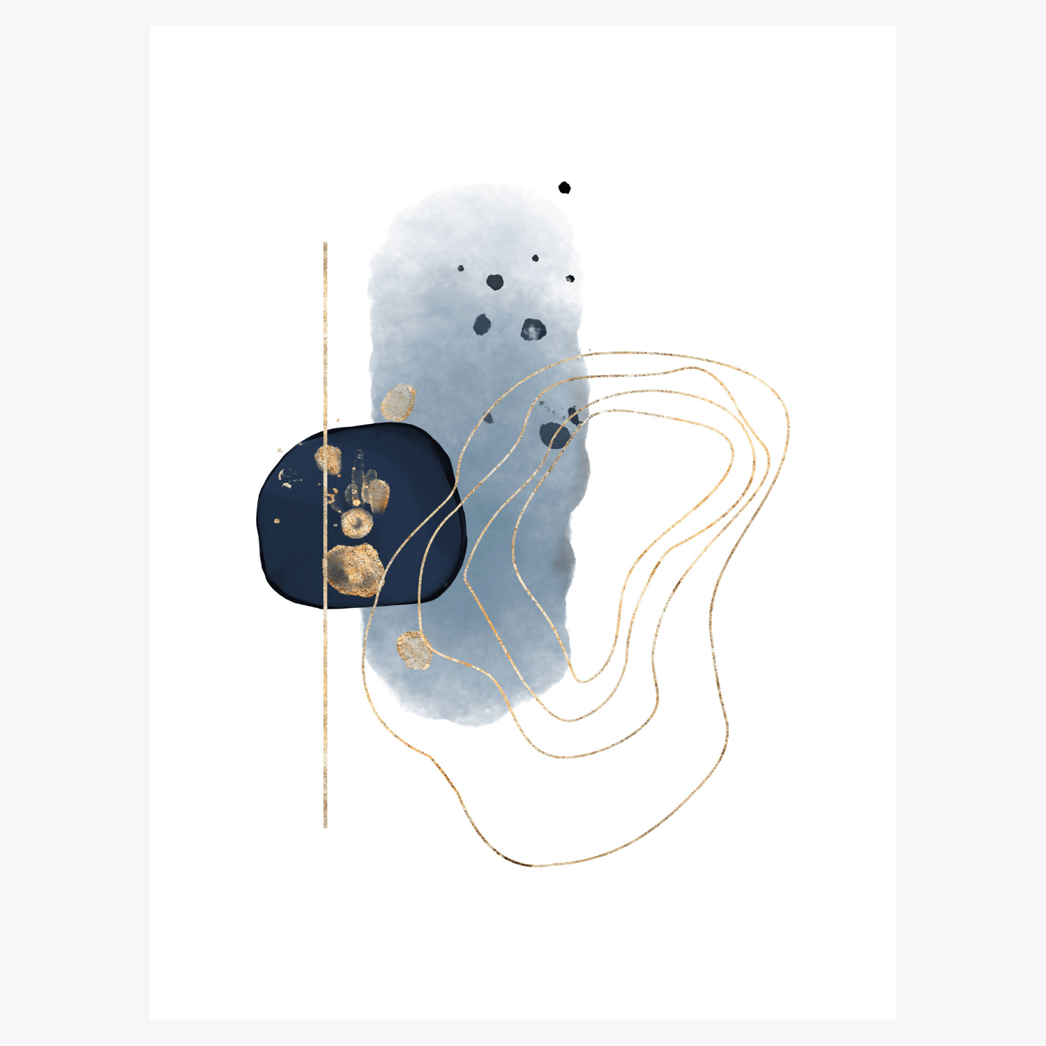 Blue Elements - Giri Designs