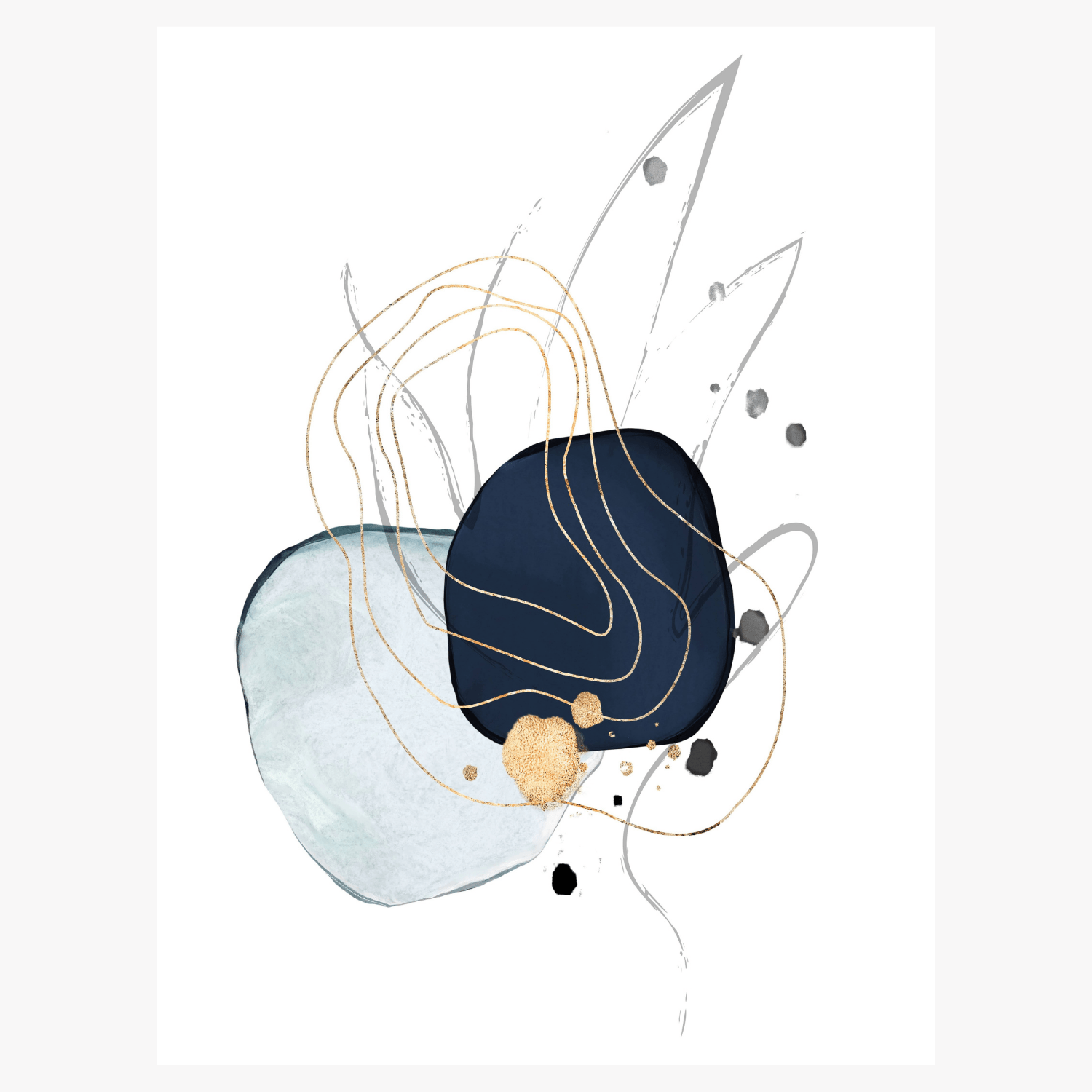 Blue Elements - Giri Designs