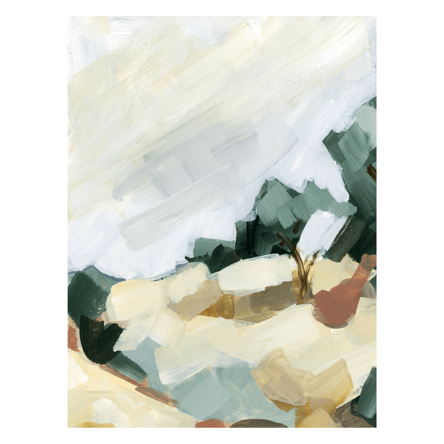 Golden Hills - Hand Embellished - Giri Designs